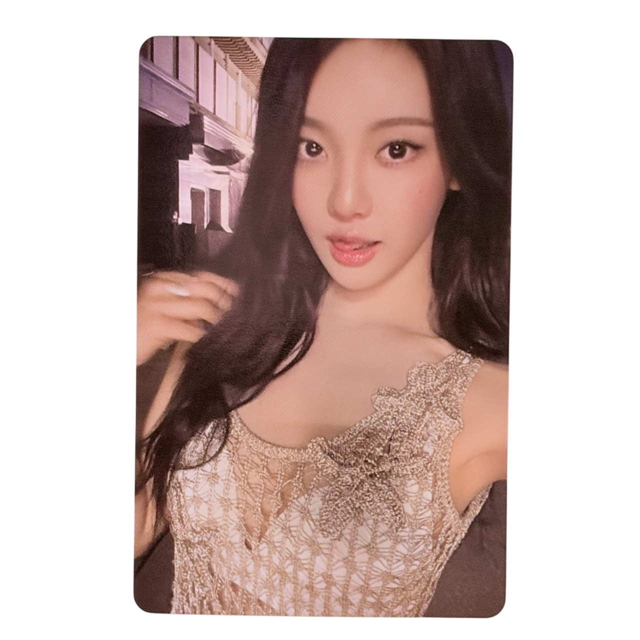 Aespa 2025 Live Tour SYNK:aeXIS LINE Official MD PhotoCard Y Ver. NINGNING