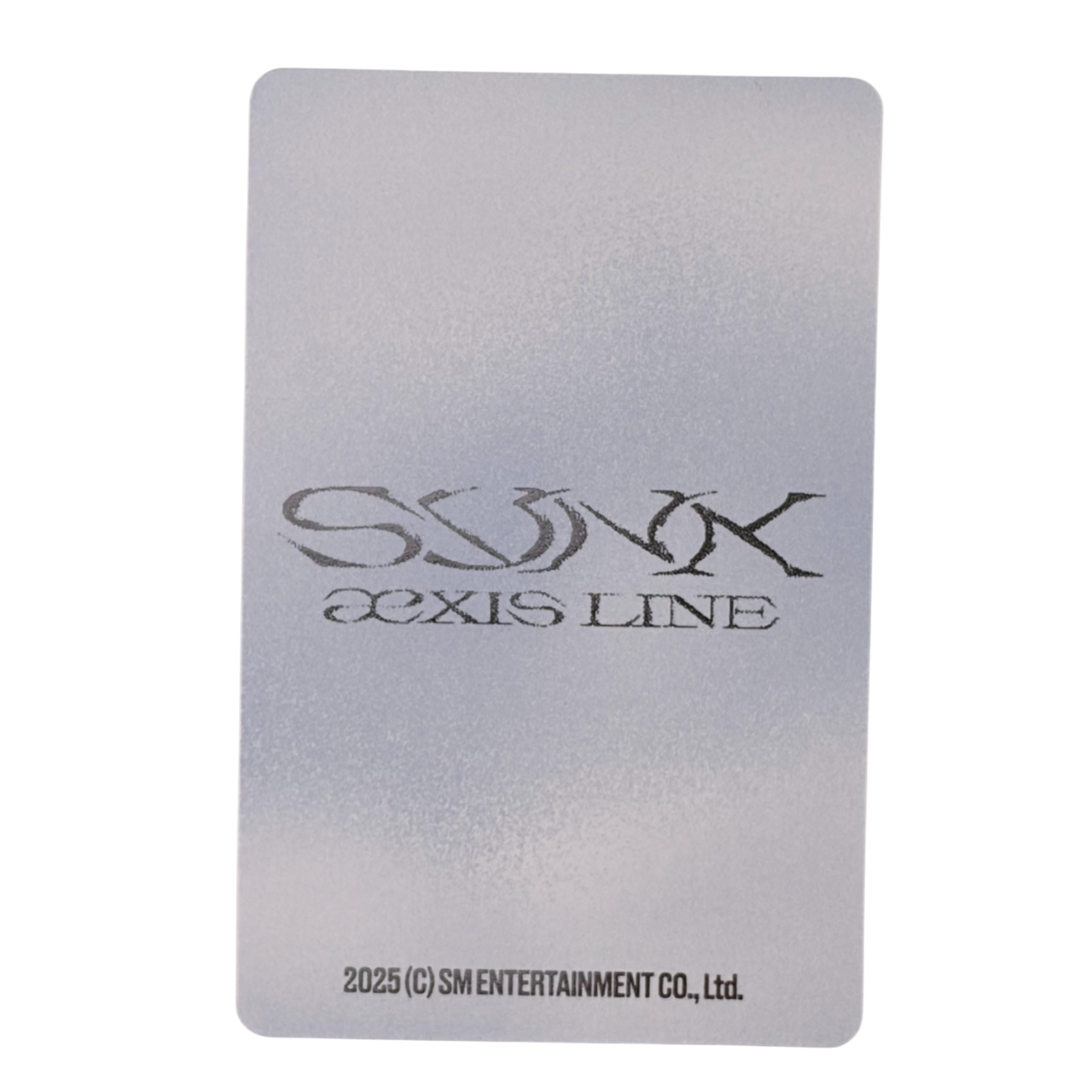 Aespa 2025 Live Tour SYNK:aeXIS LINE Official MD Trading Card Y Ver. KARINA