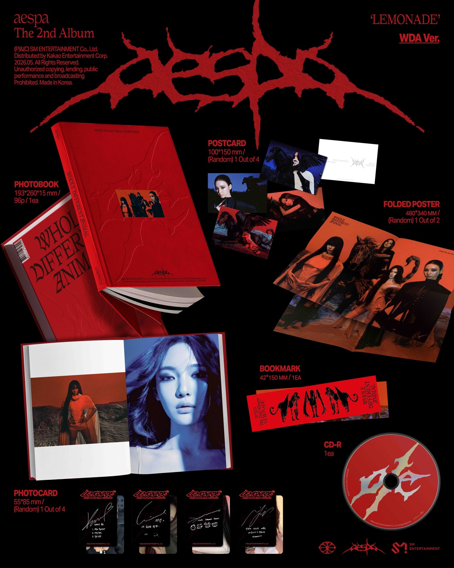 aespa 2nd Album LEMONADE WDA Version