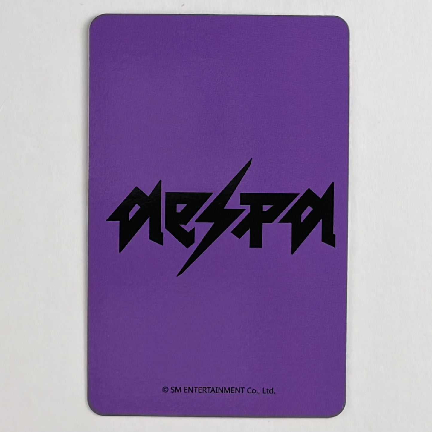 aespa WINTER Richman apple music Official Photocard