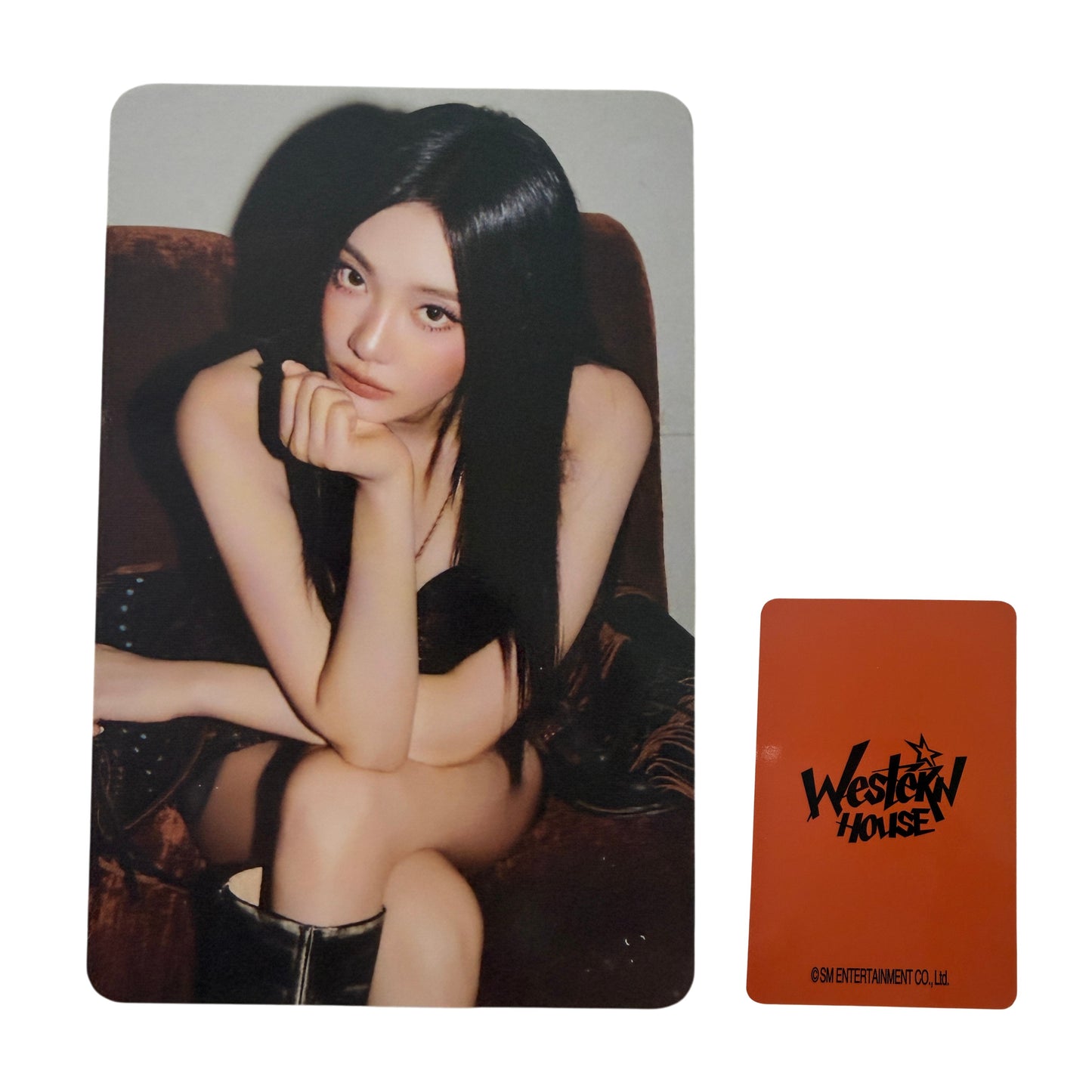 aespa NingNing WESTERN HOUSE 2026 Season's Greetings Photocard