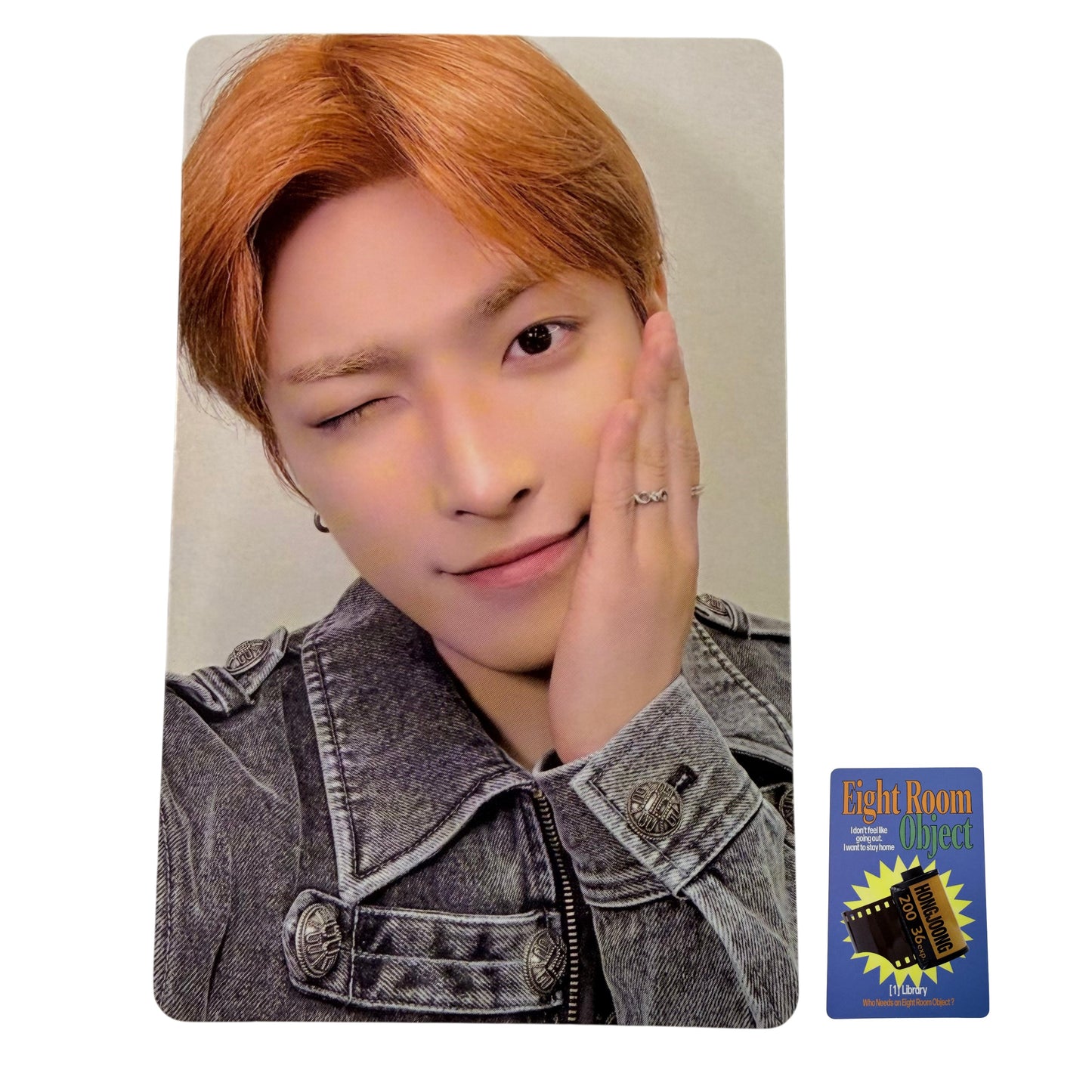 ATEEZ Hongjoong Official Photocard Ver B 7th Anniversary 8ROOM 03