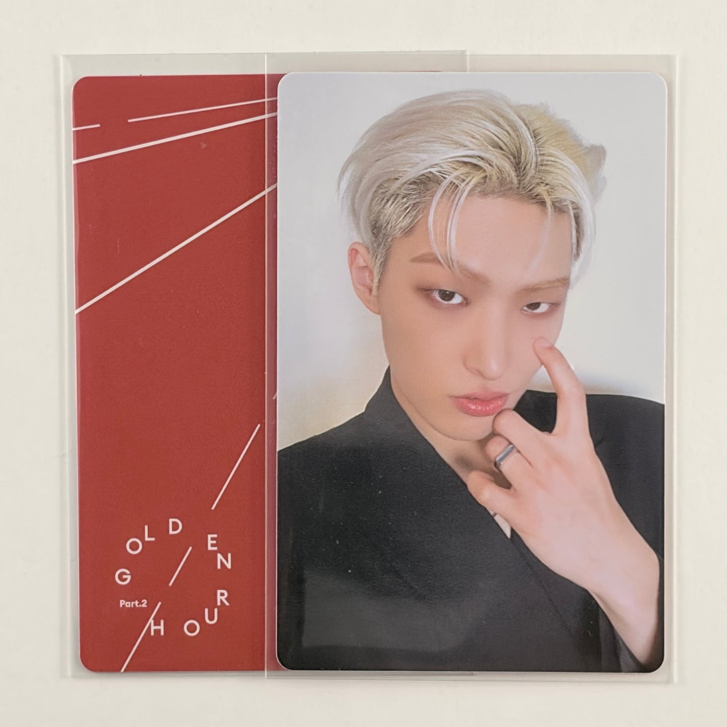 ATEEZ MinGi Photocard — Golden Hour : Part.2 Diary Ver. Official