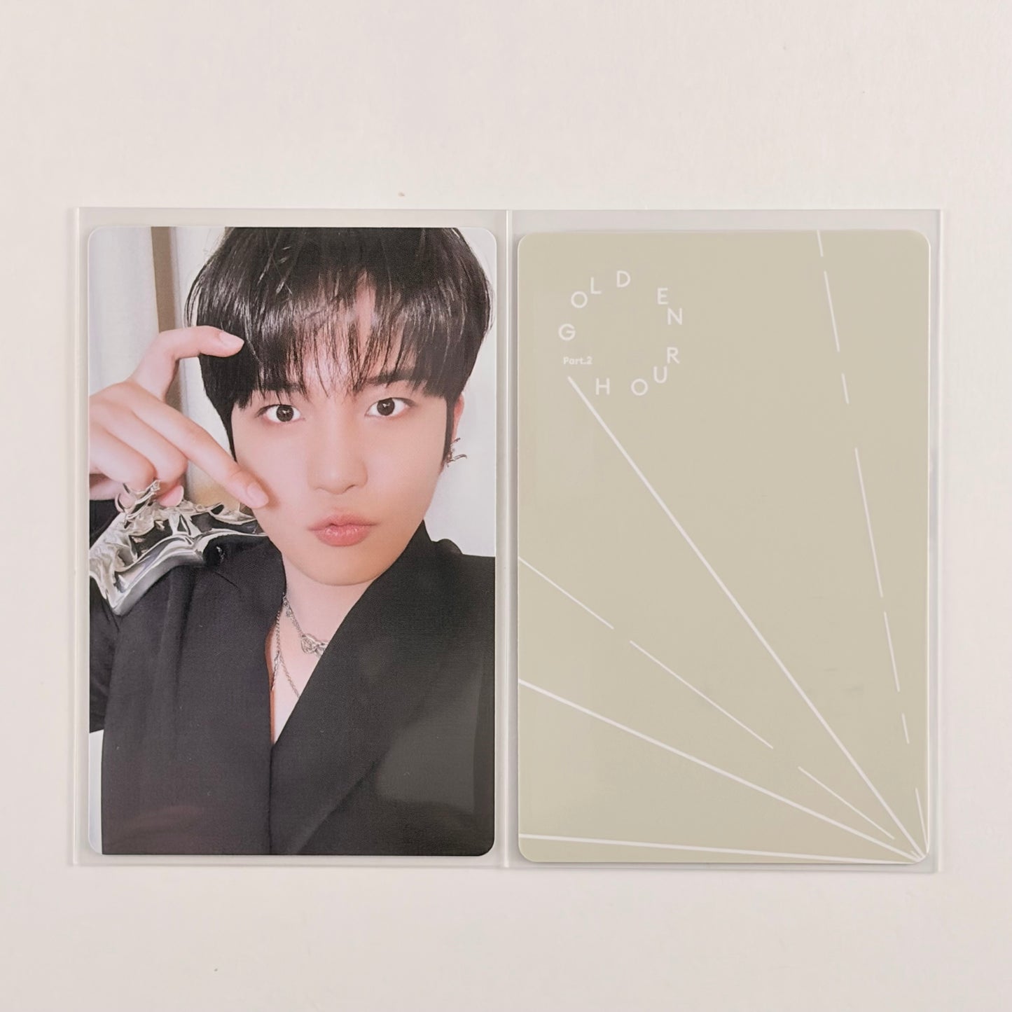 ATEEZ JongHo Photocard — Golden Hour : Part.2 FOR Ver. Official