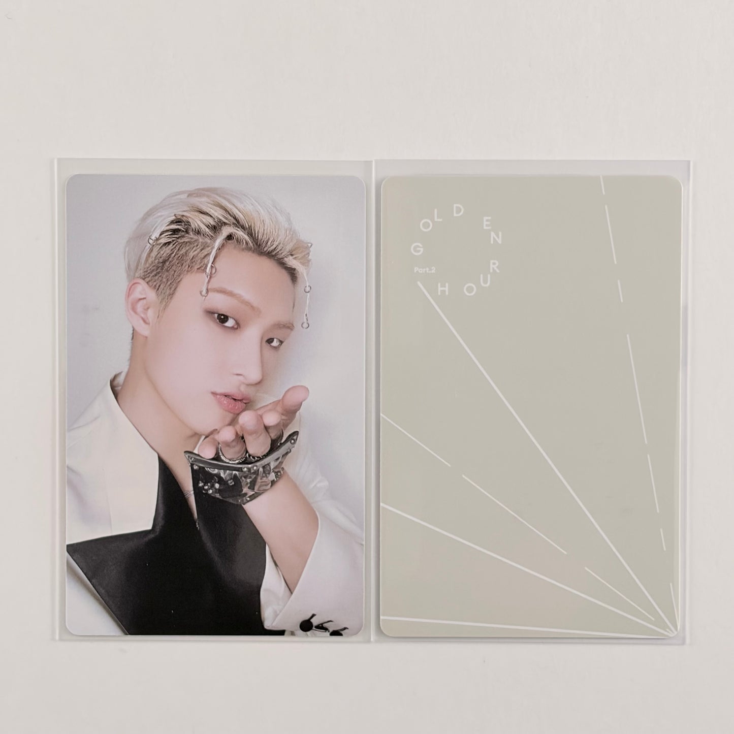 ATEEZ MINGI Photocard — Golden Hour : Part.2 FOR Ver. Official