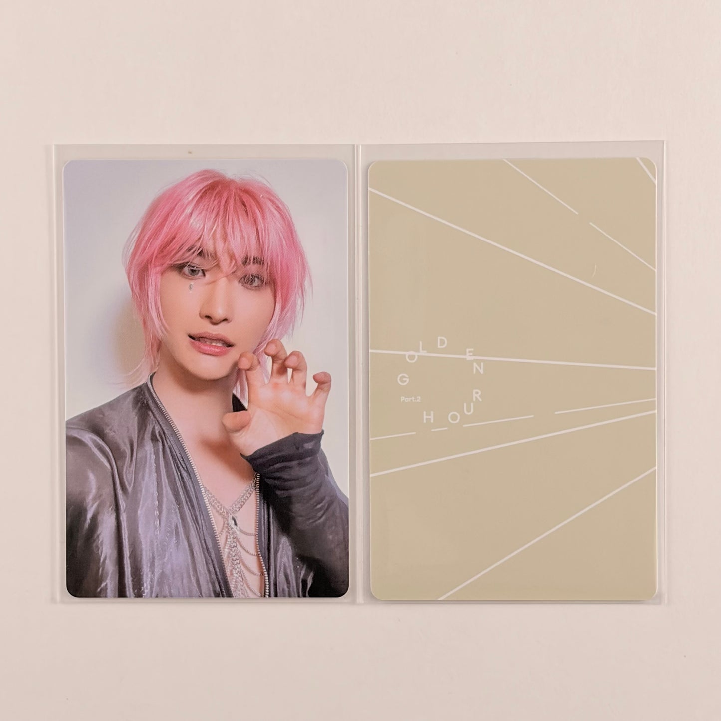 ATEEZ SEONGHWA Photocard — Golden Hour : Part.2 FOR Ver. Official