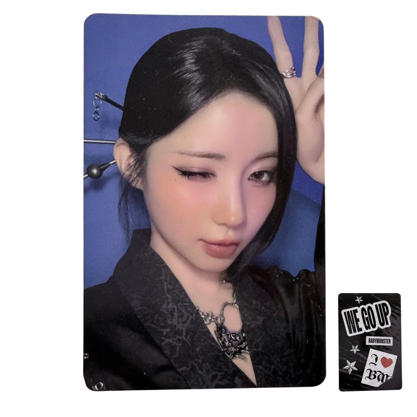 BABYMONSTER - ASA - WE GO UP Pattern ver. Official Photocard