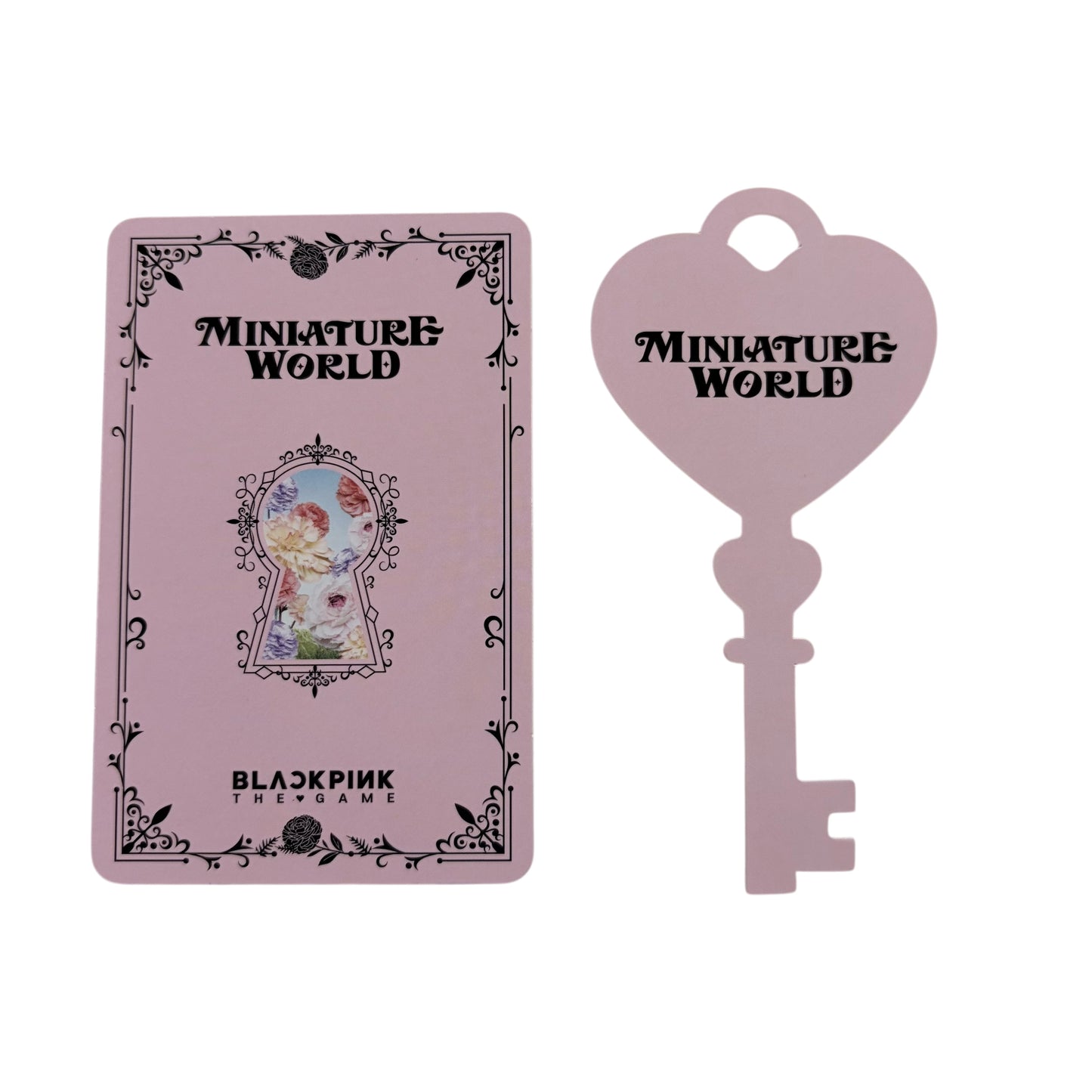 Blackpink Miniature World Official Video QR + Game Coupon Set