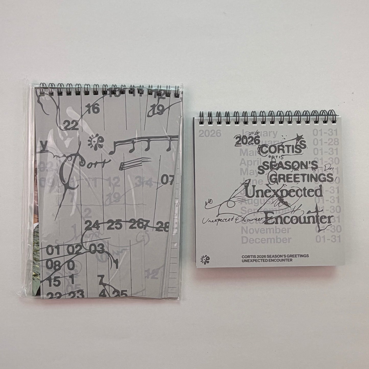 CORTIS 2026 Season's Greetings Desk Calendar & Diary Set