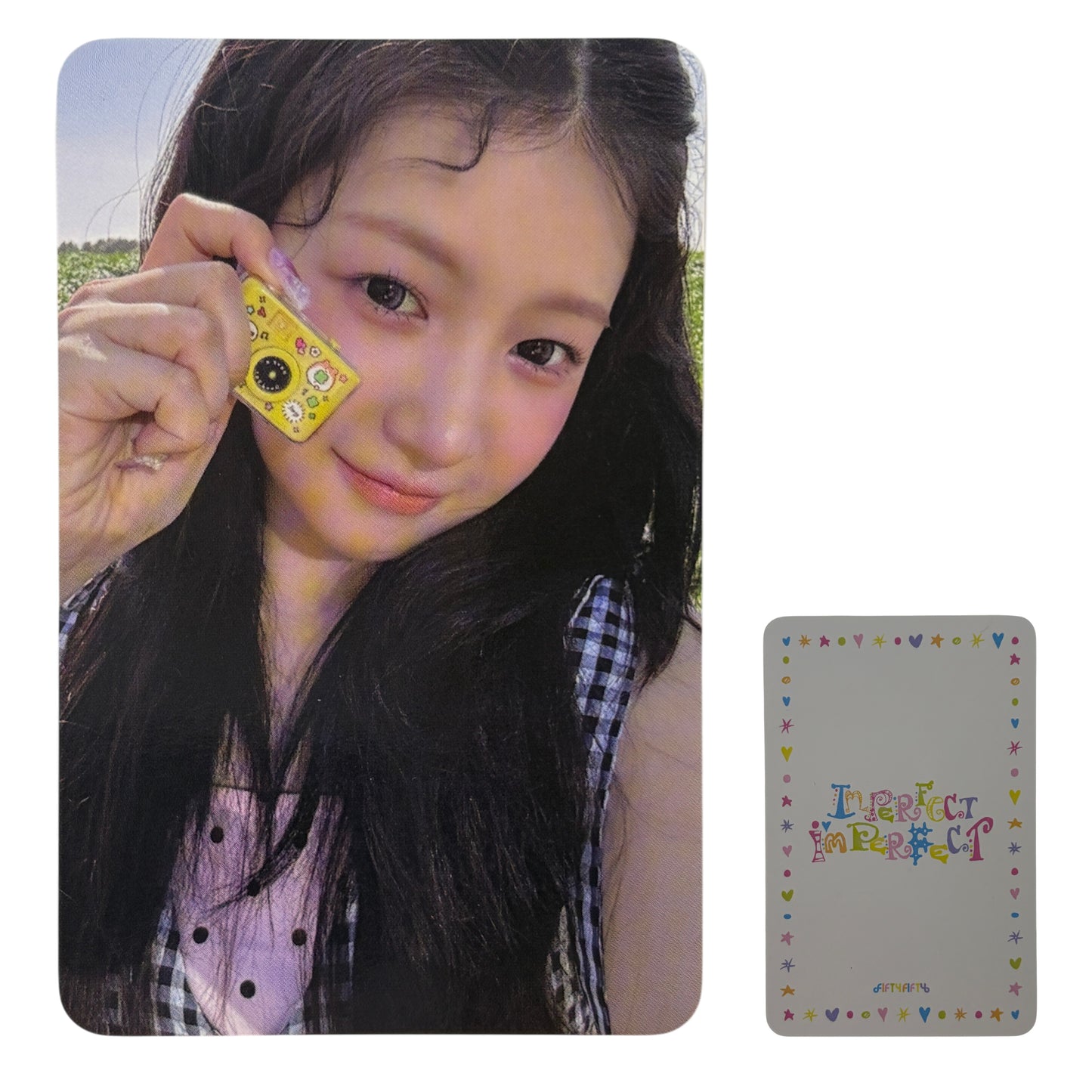 FIFTY FIFTY YEWON Imperfect I'mperfect POP-UP Card 01