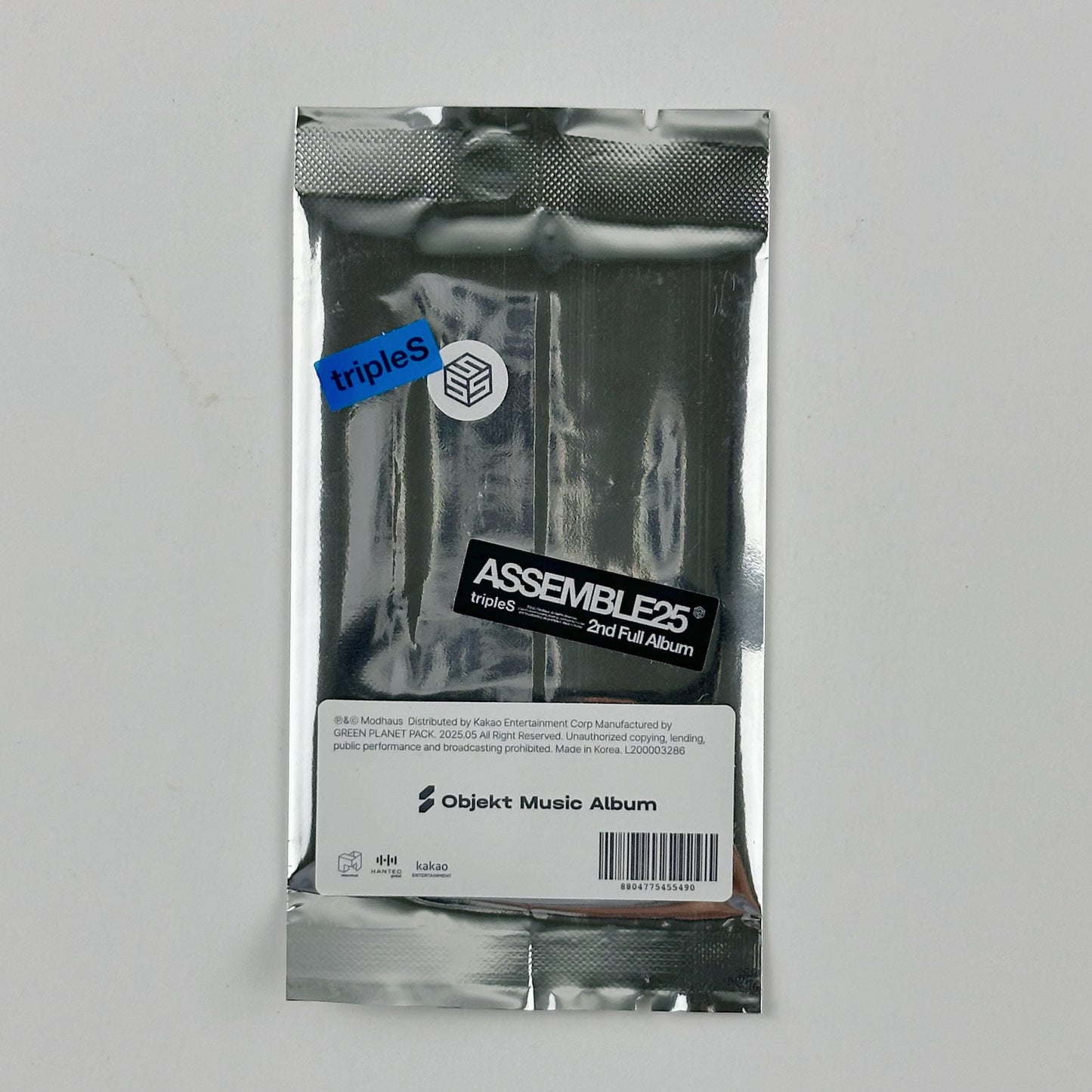 tripleS – ASSEMBLE25 (Objekt Music Album) | Double Class Objekt + QR Postcard