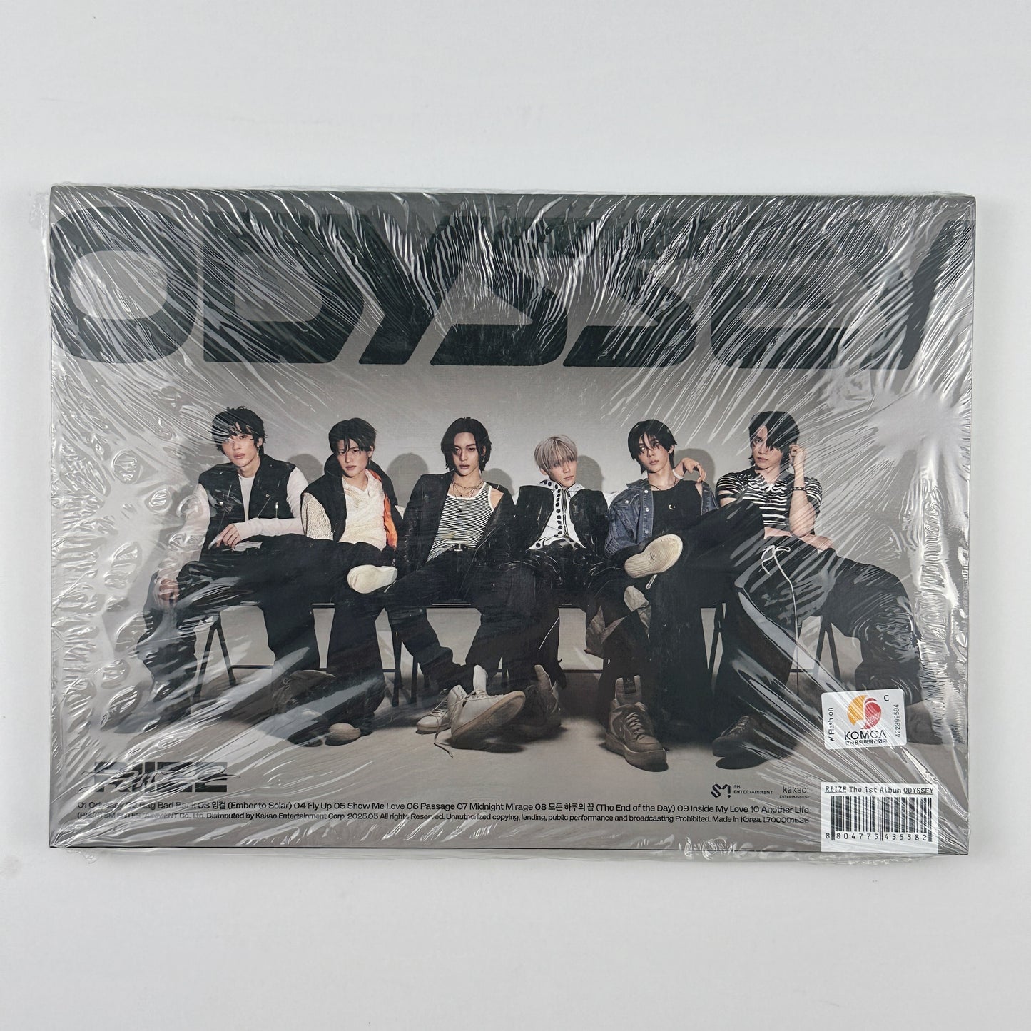 RIIZE Odyssey Photobook Ver 1st Album CD Photobook Photocard K-Pop Album