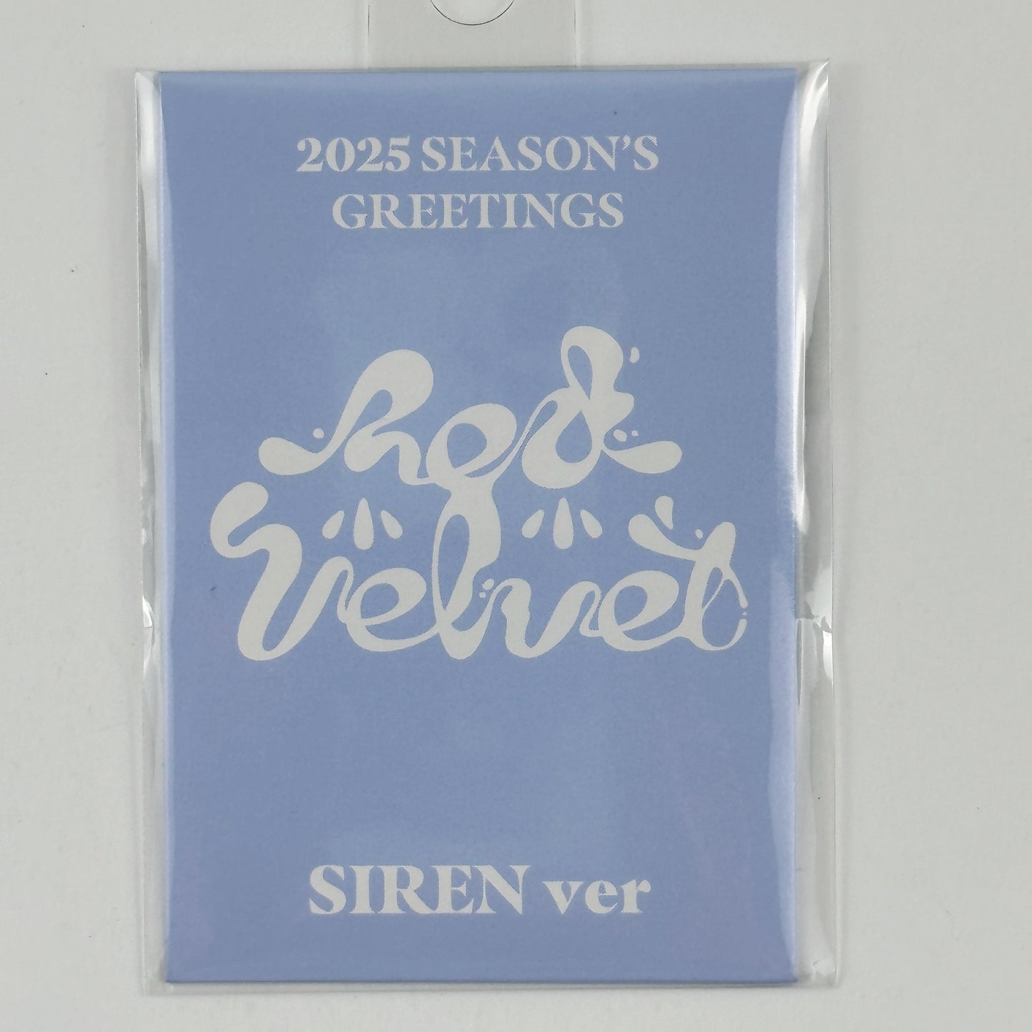 Red Velvet 2025 Season’s Greetings Official Random Trading Card Set (2PC) Siren