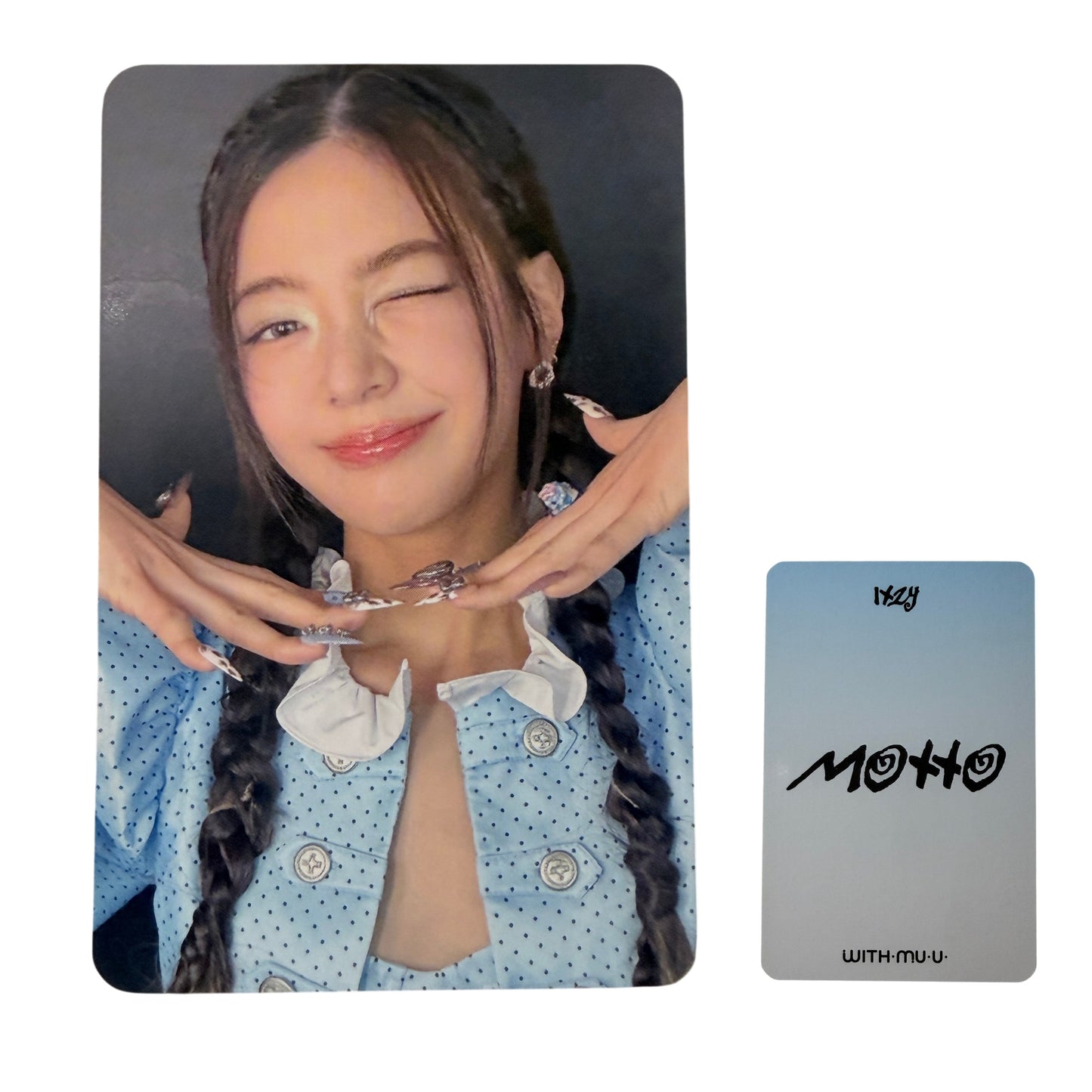 ITZY LIA Motto Withmuu Photocard