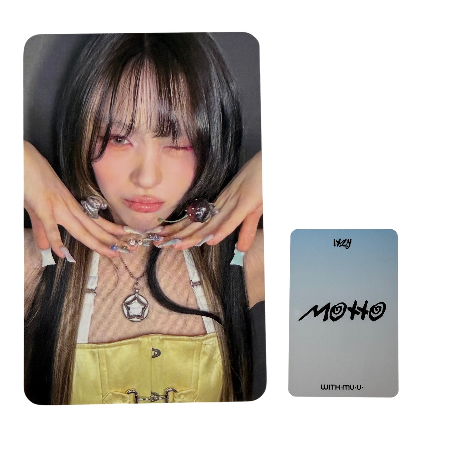 ITZY RYUJIN Motto Withmuu Photocard