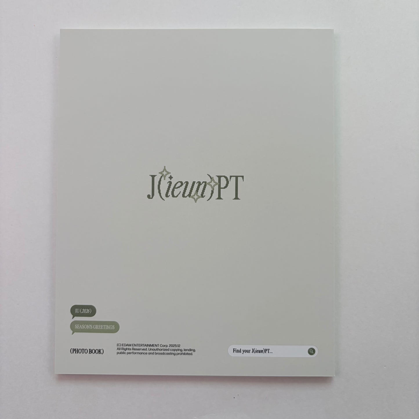 IU Official 2026 Season’s Greetings Photobook