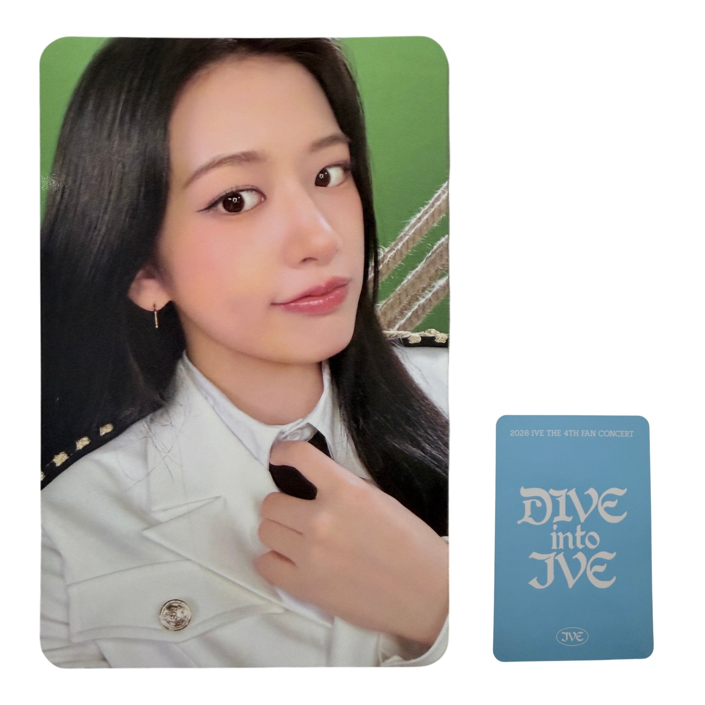 IVE YUJIN DIVE into IVE Fan Concert Trading Card 01