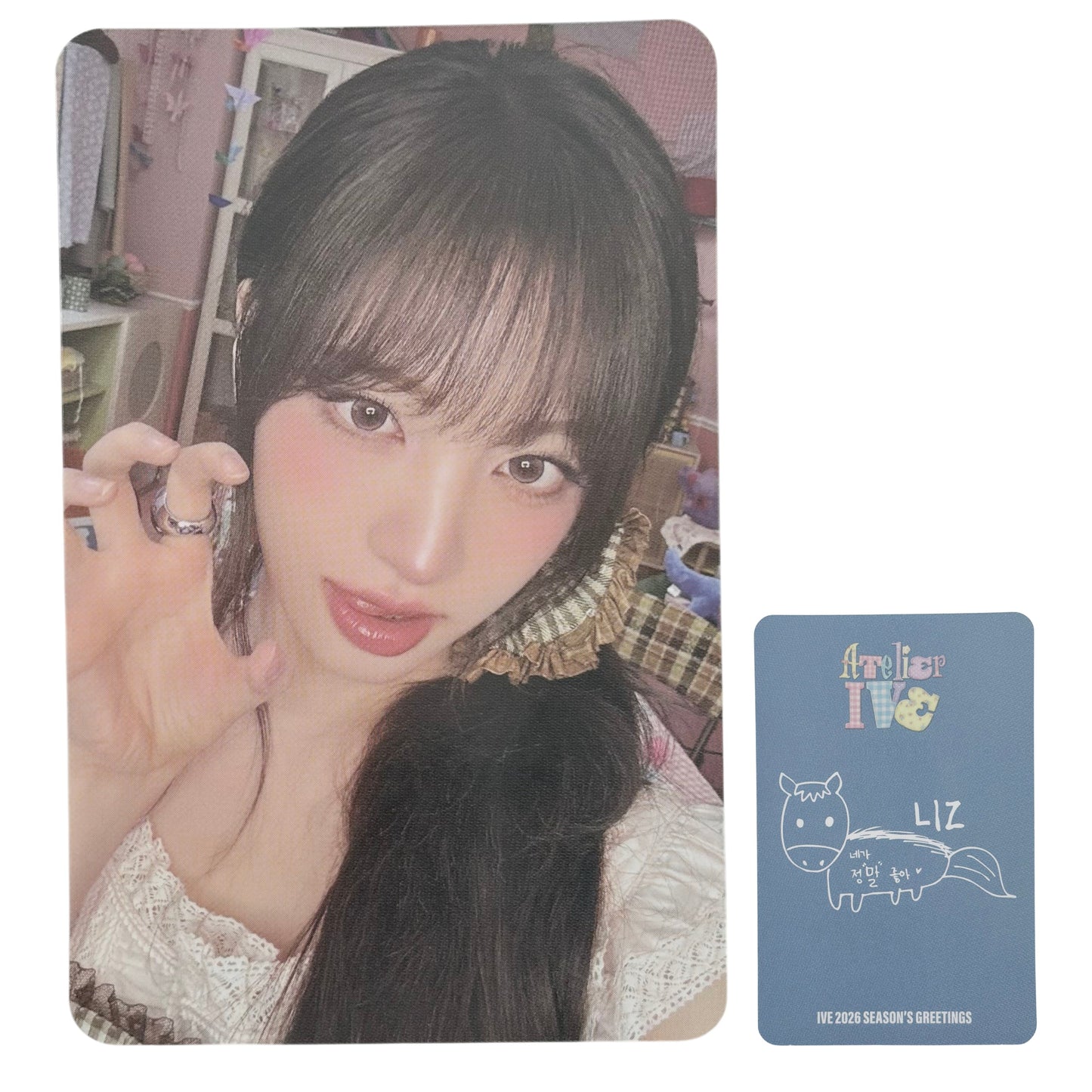 IVE LIZ 2026 Season’s Greetings ATELIER IVE Official Photocard