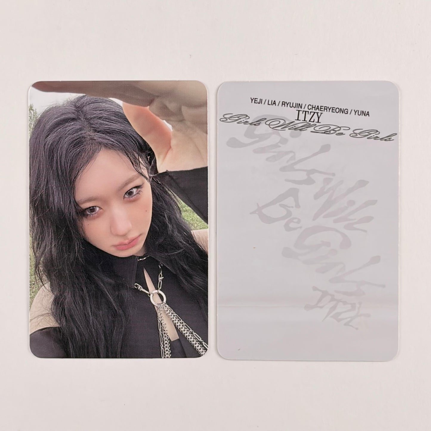 ITZY CHAERYEONG GIRLS WILL BE GIRLS Special Edition POB Official Photocard