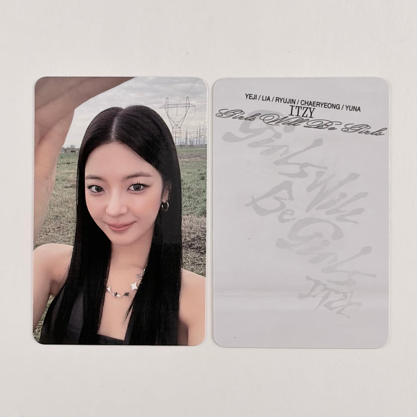 ITZY LIA GIRLS WILL BE GIRLS Special Edition POB Official Photocard
