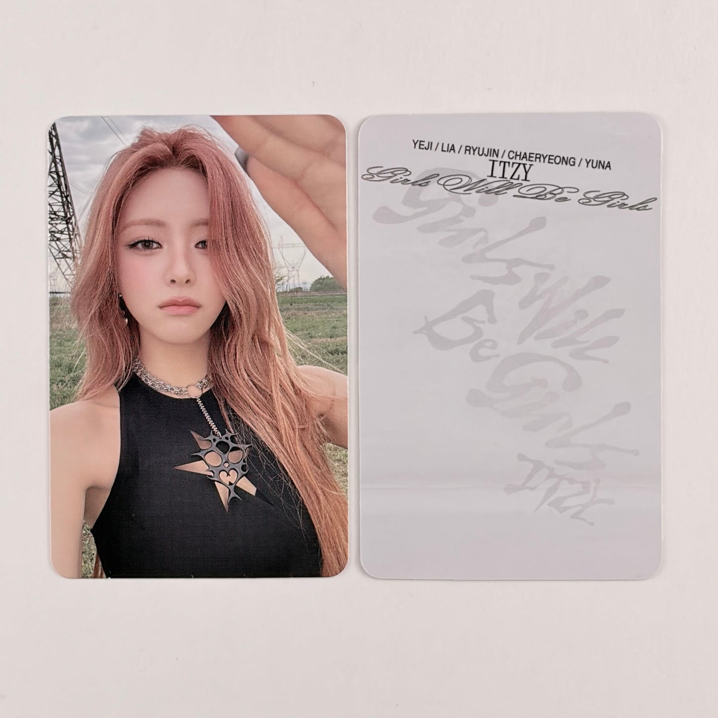 ITZY YUNA GIRLS WILL BE GIRLS Special Edition POB Official Photocard