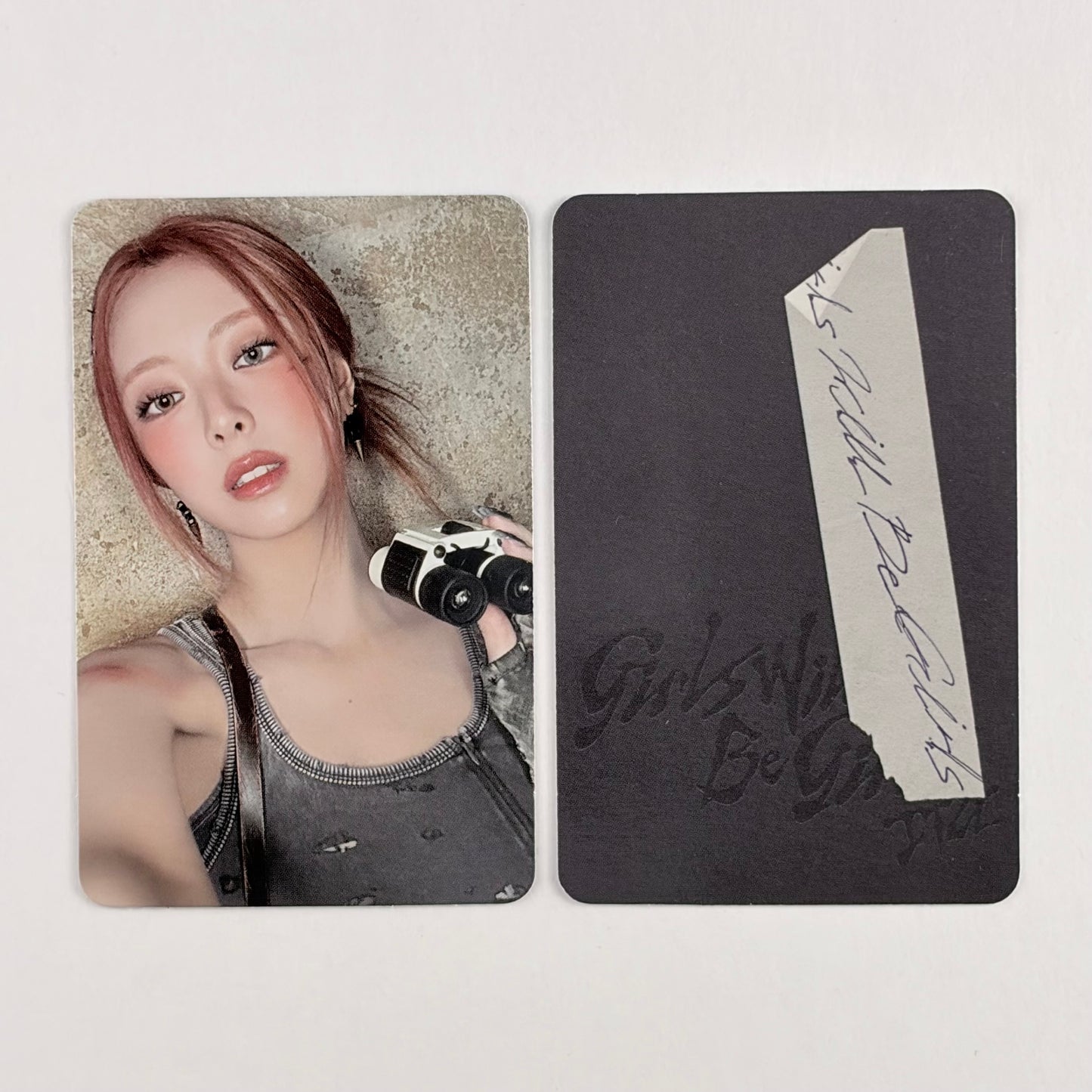 ITZY YUNA GIRLS WILL BE GIRLS Special Edition POB Official Photocard