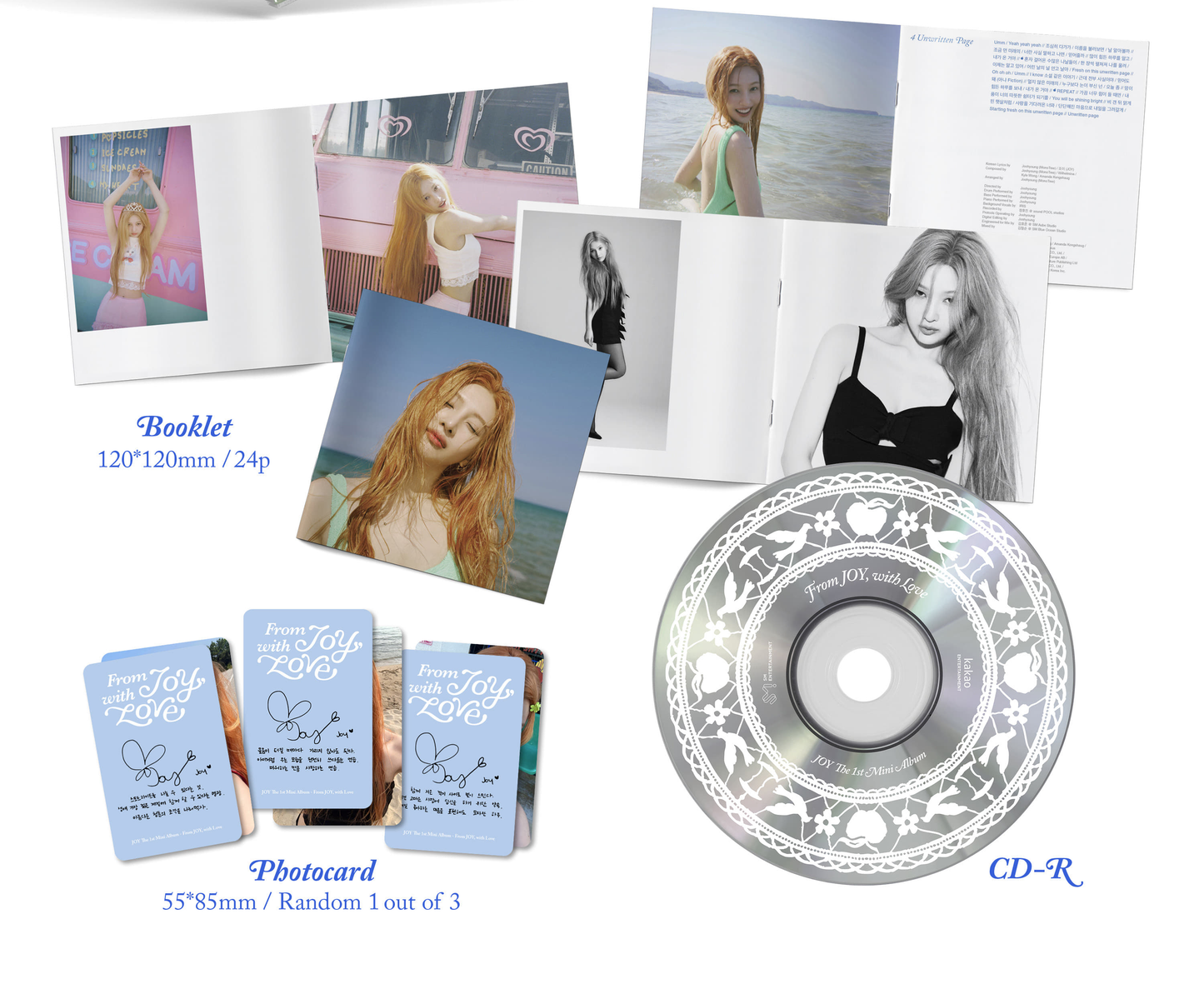 JOY From JOY, with Love (Jewel Case Ver.) CD Photocard
