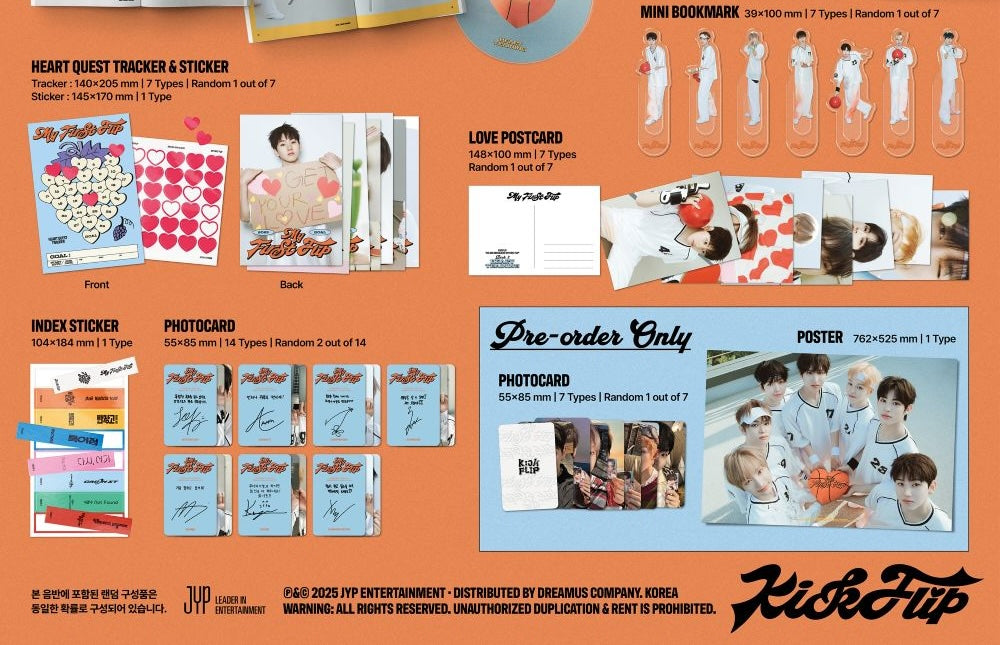 KickFlip – My First Flip (Regular Edition) Album | Heart Training ver.