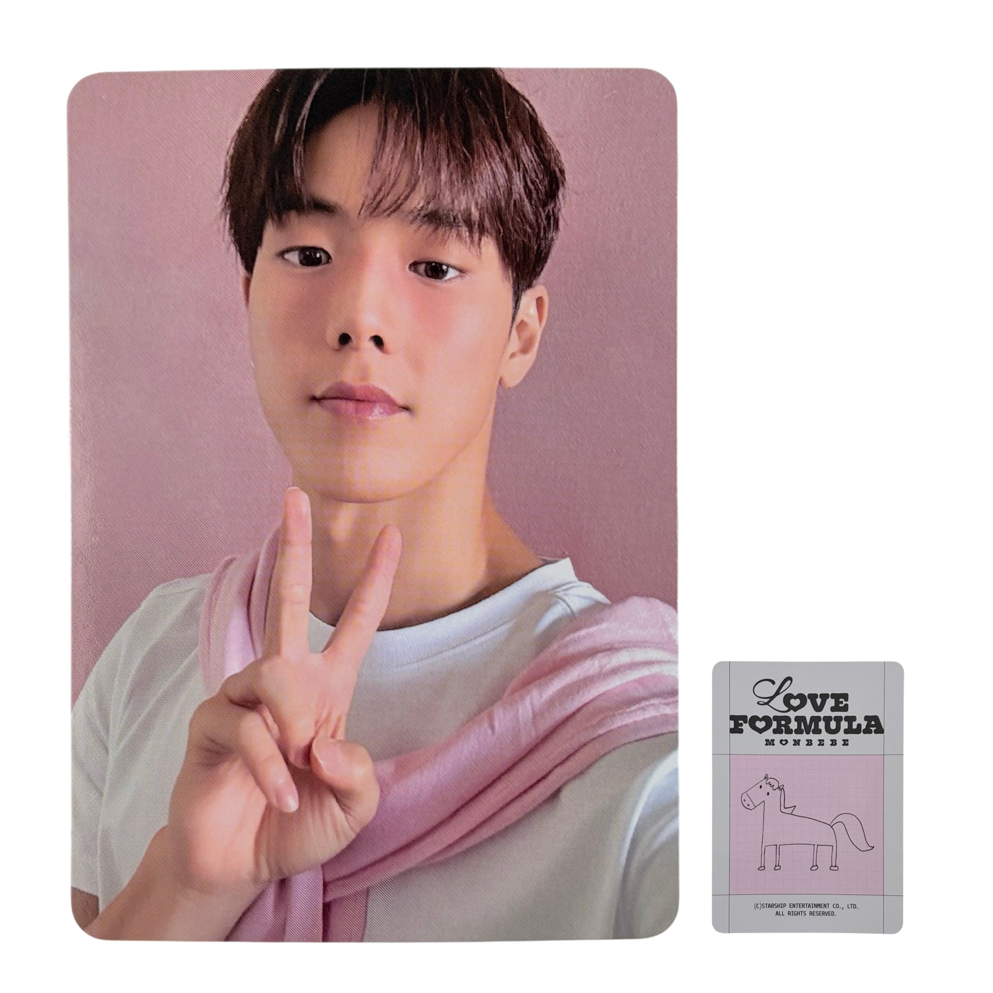 MONSTA X SHOWNU Official Photocard 2026 Season’s Greetings Kpop