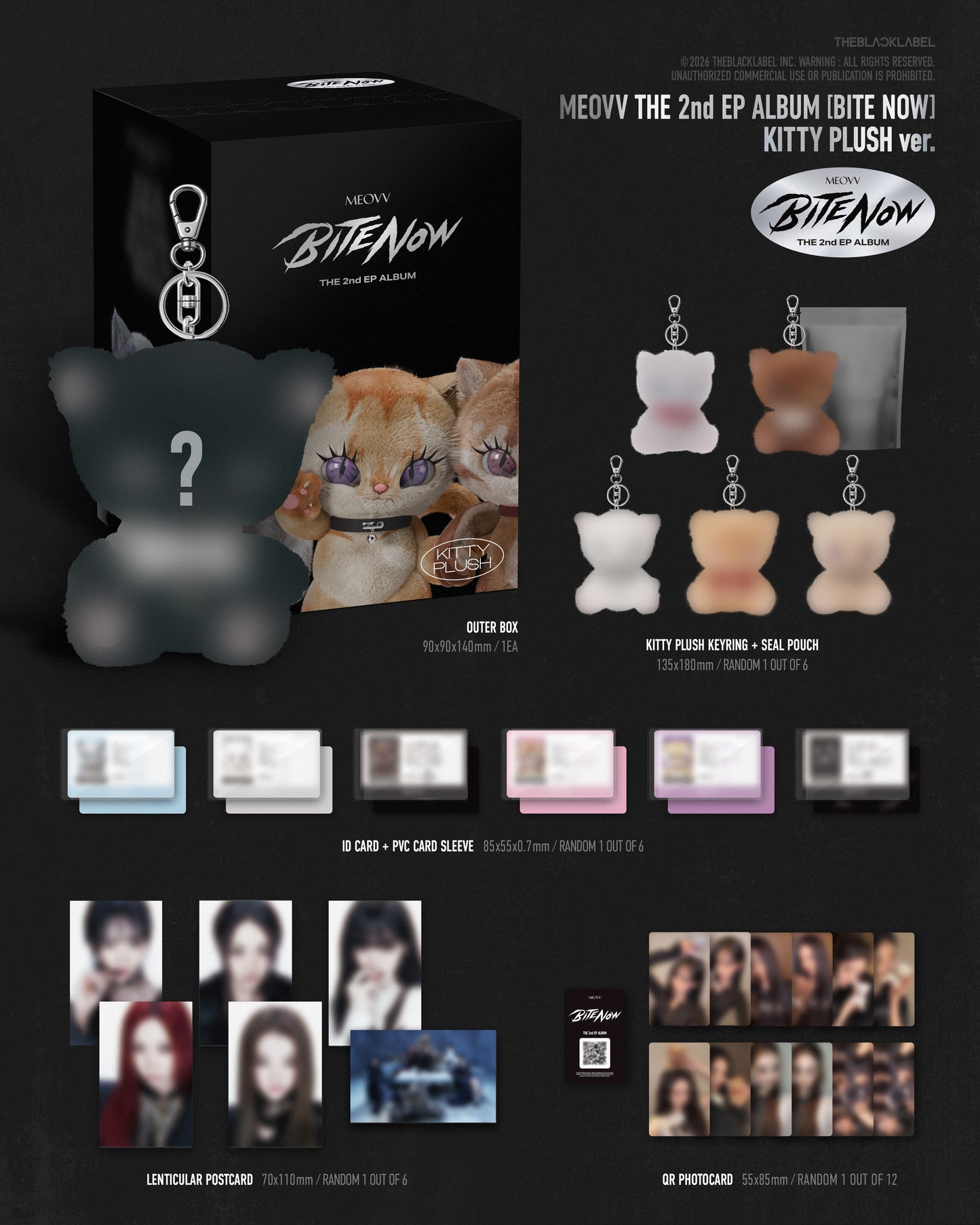 MEOVV THE 2nd EP BITE NOW KITTY PLUSH Ver