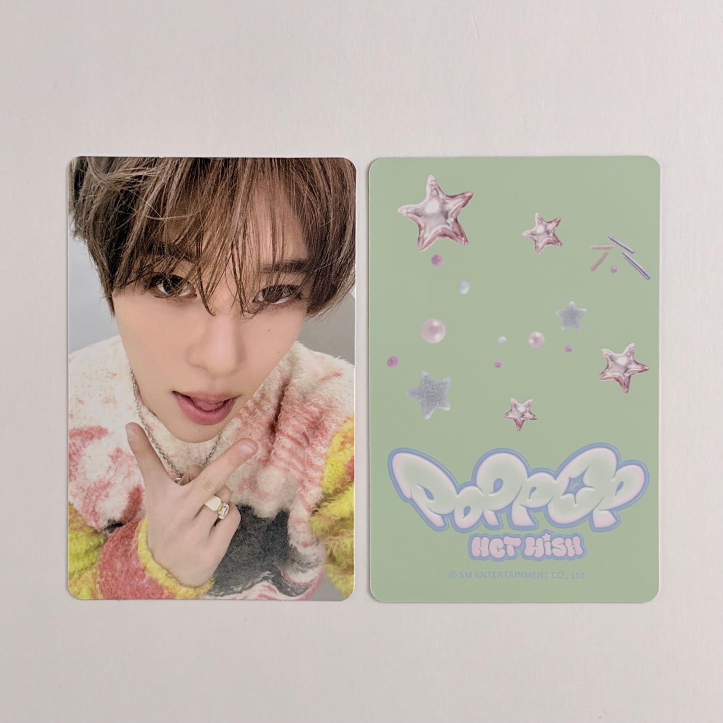 NCT WISJ Pop Pop SION Trading Card Photocard