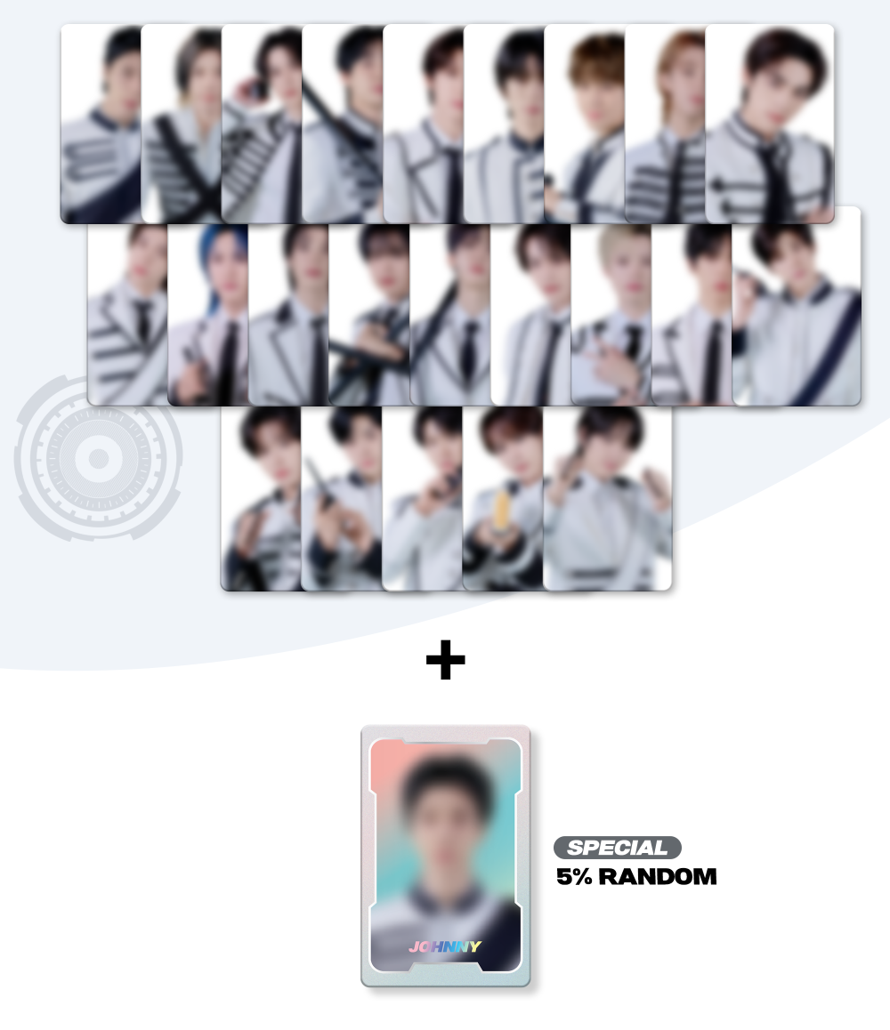 NCT ZONE White Agent Ver. – Official K-POP Photocard Set (23pcs + 1 Selfie)