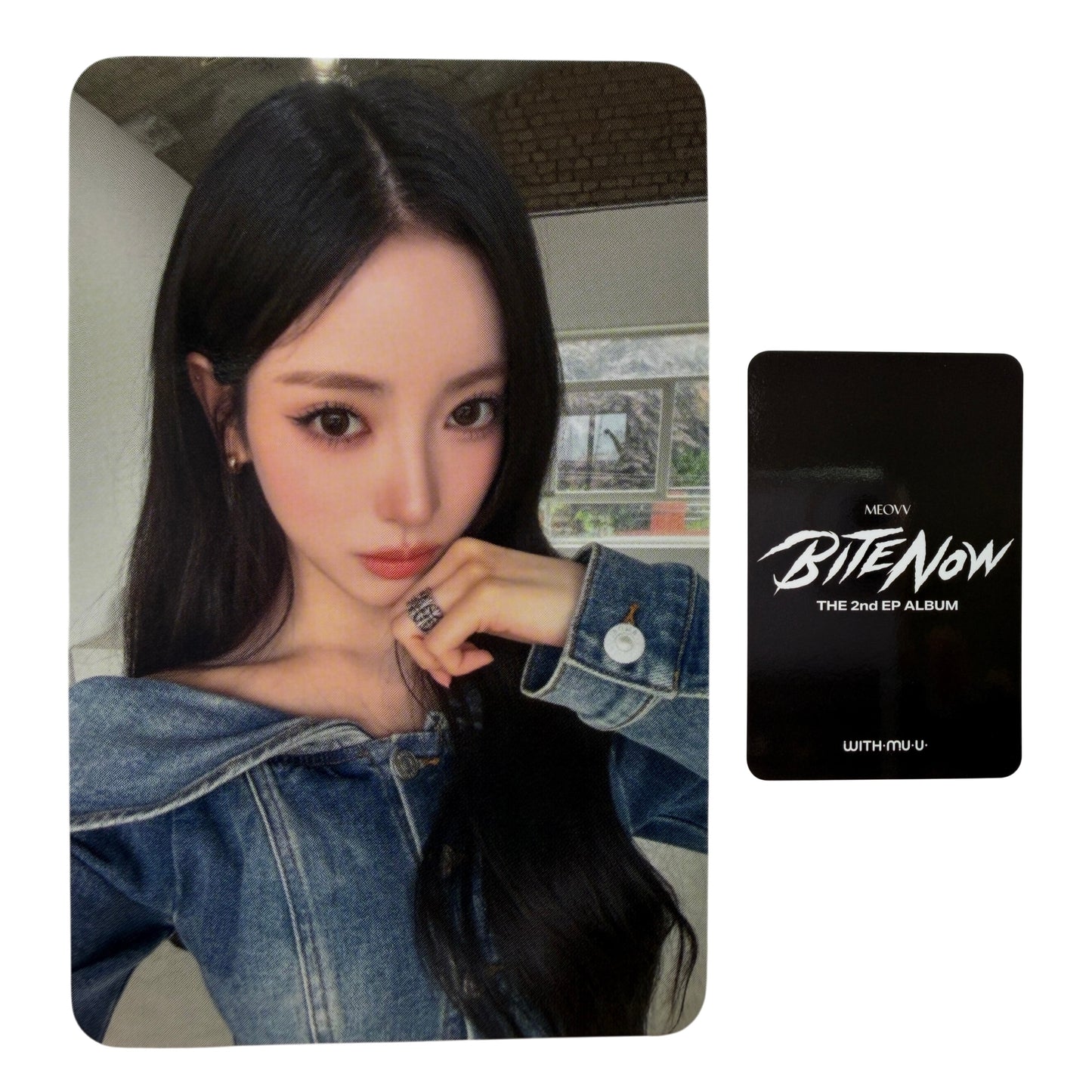 MEOVV ANNA BITE NOW WITHMUU LUCKY DRAW Photocard