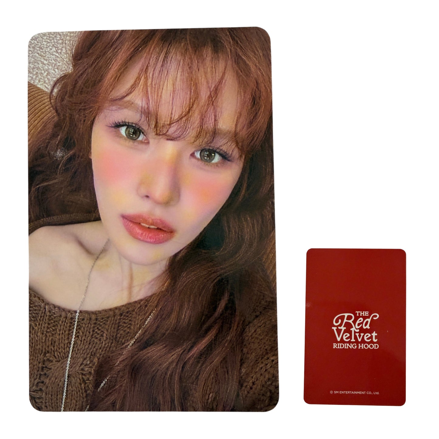 RED VELVET WENDY 2026 Season Greetings Riding Hood Photocard