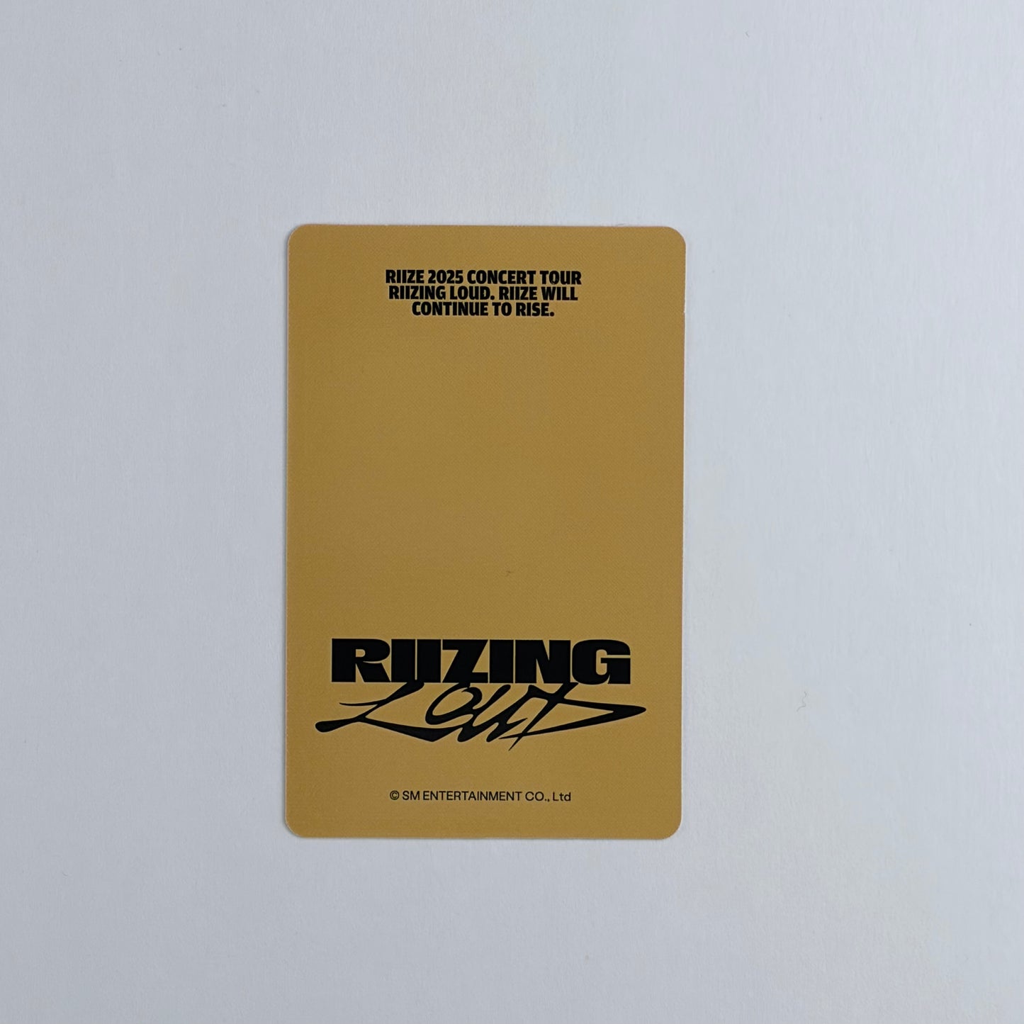 Riize WonBin Riizing Loud MD Official Photocard Limited
