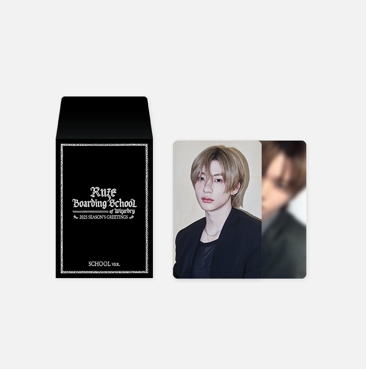 RIIZE 2025 Season’s Greetings Official Random Trading Card Set (2PC) - Concept + Selfie Shadow ver.
