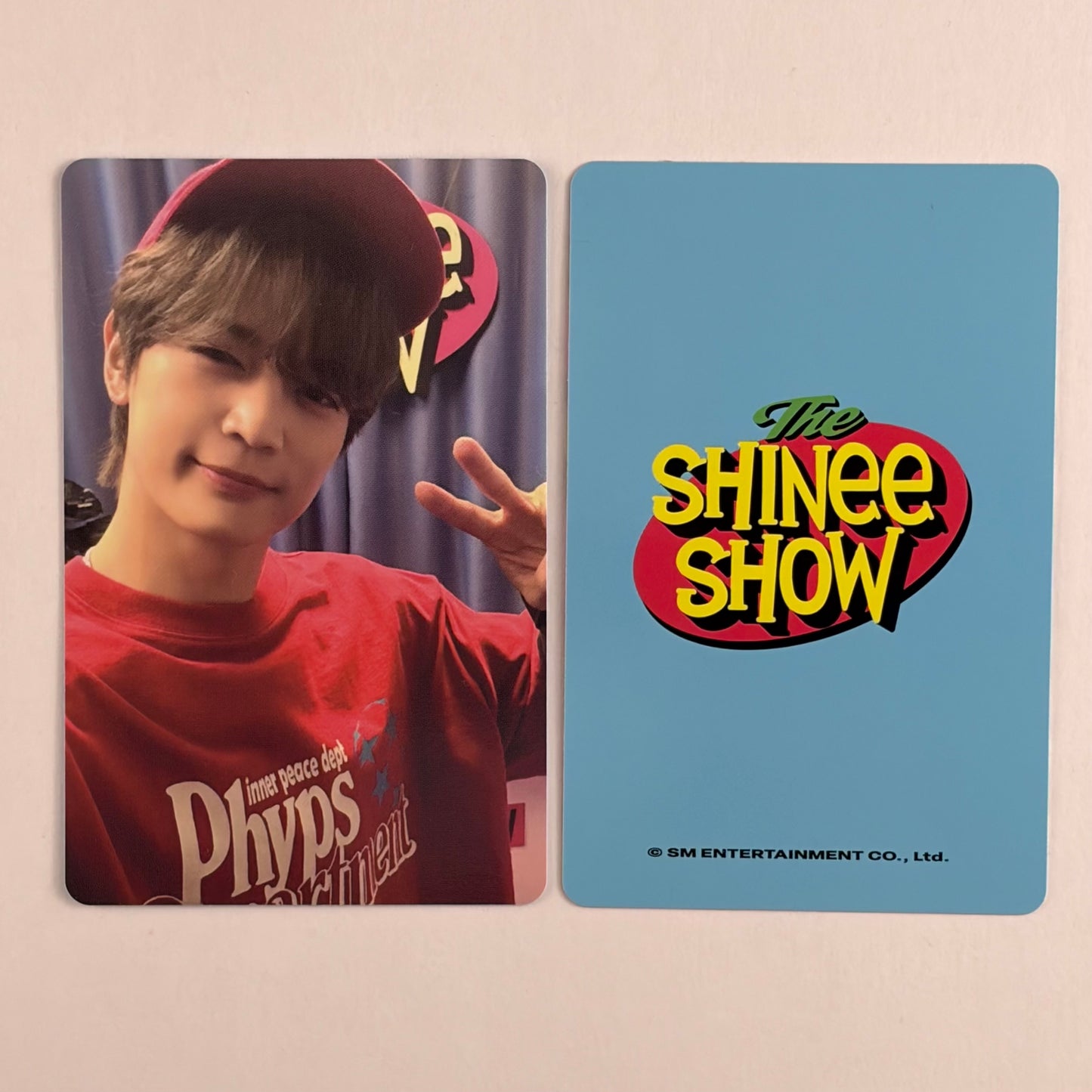 SHINEE MINHO The Shinee Show Official Photocard