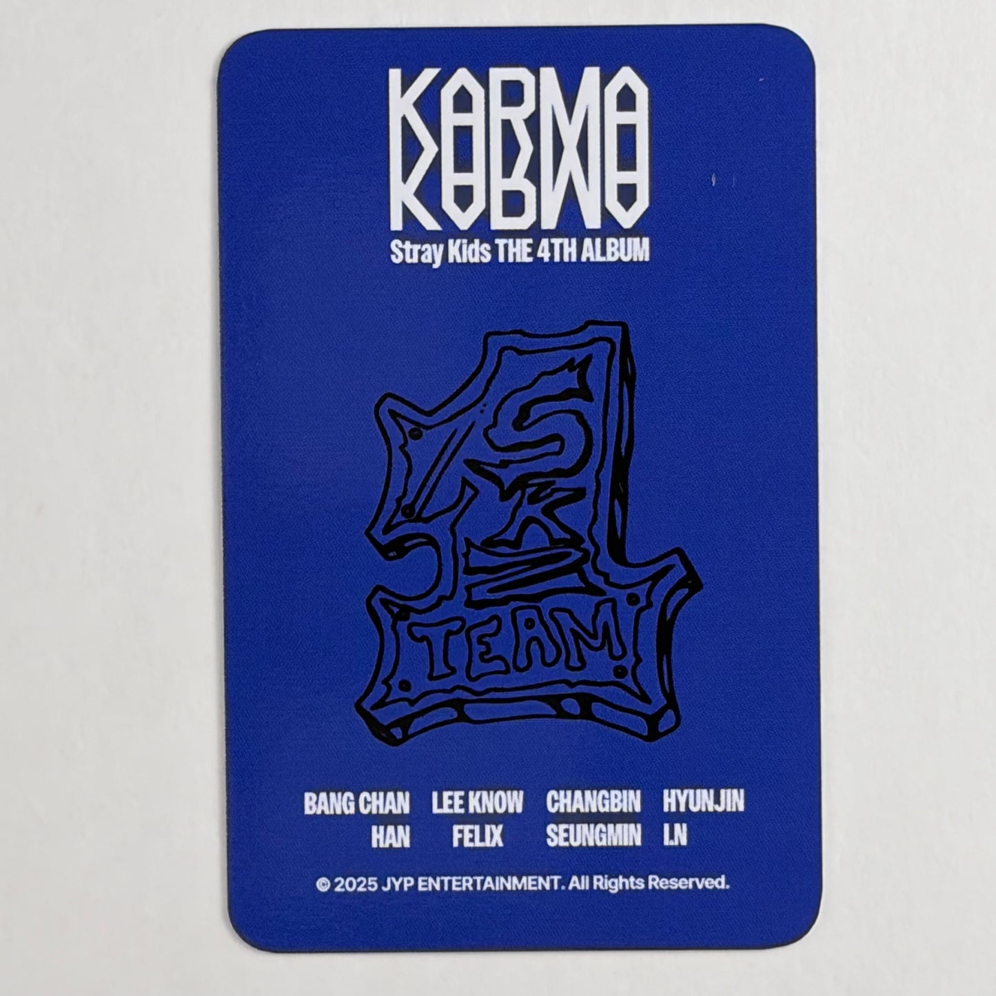 Stray Kids ChangBin Karma Pop-up Store Uniform T-shirt