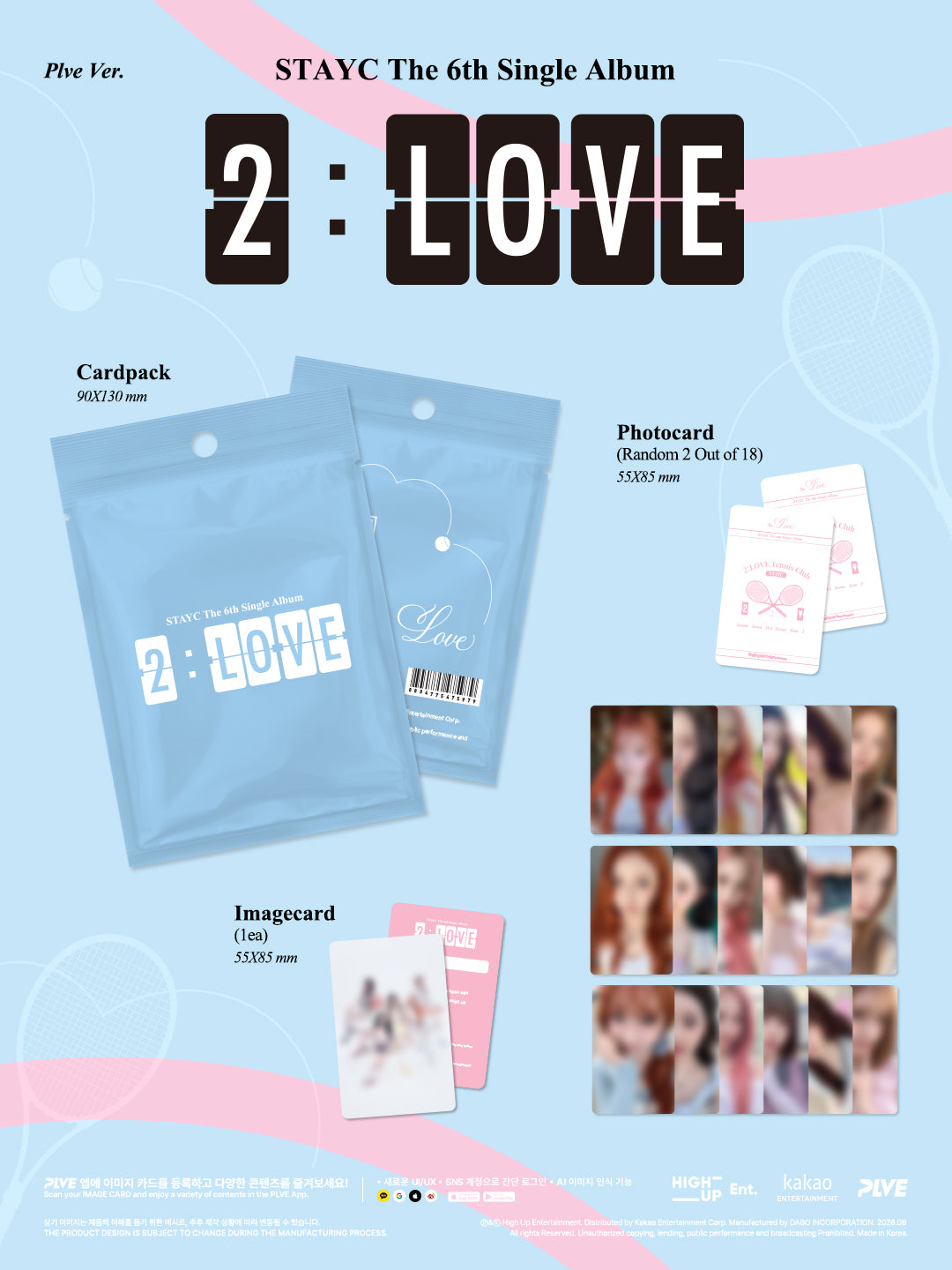 STAYC – 2:LOVE 6th Single Album PLVE Ver.