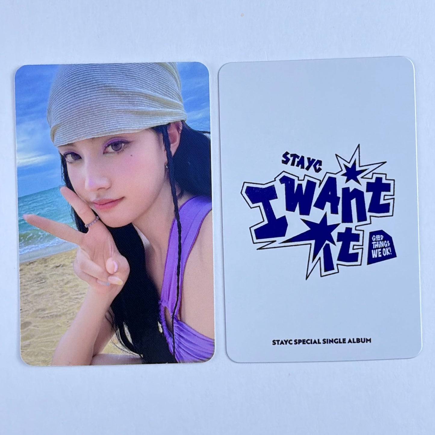 STATC YOON Special Alnum I Want It Mini Pack Official Photocard