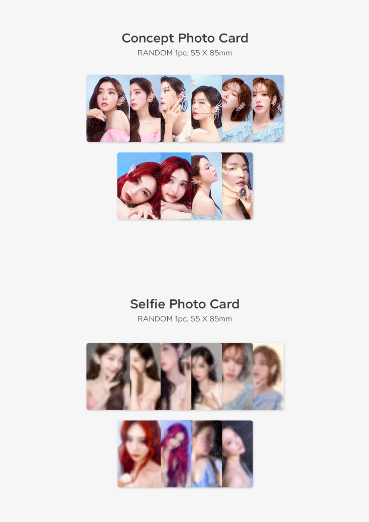 Red Velvet 2025 Season’s Greetings Official Random Trading Card Set (2PC) Siren