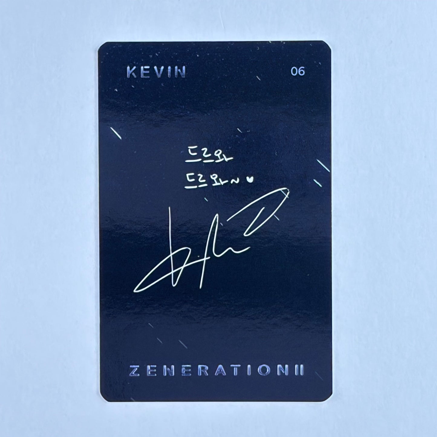 The Boyz KEVIN World Tour : Zeneration II Trading Card