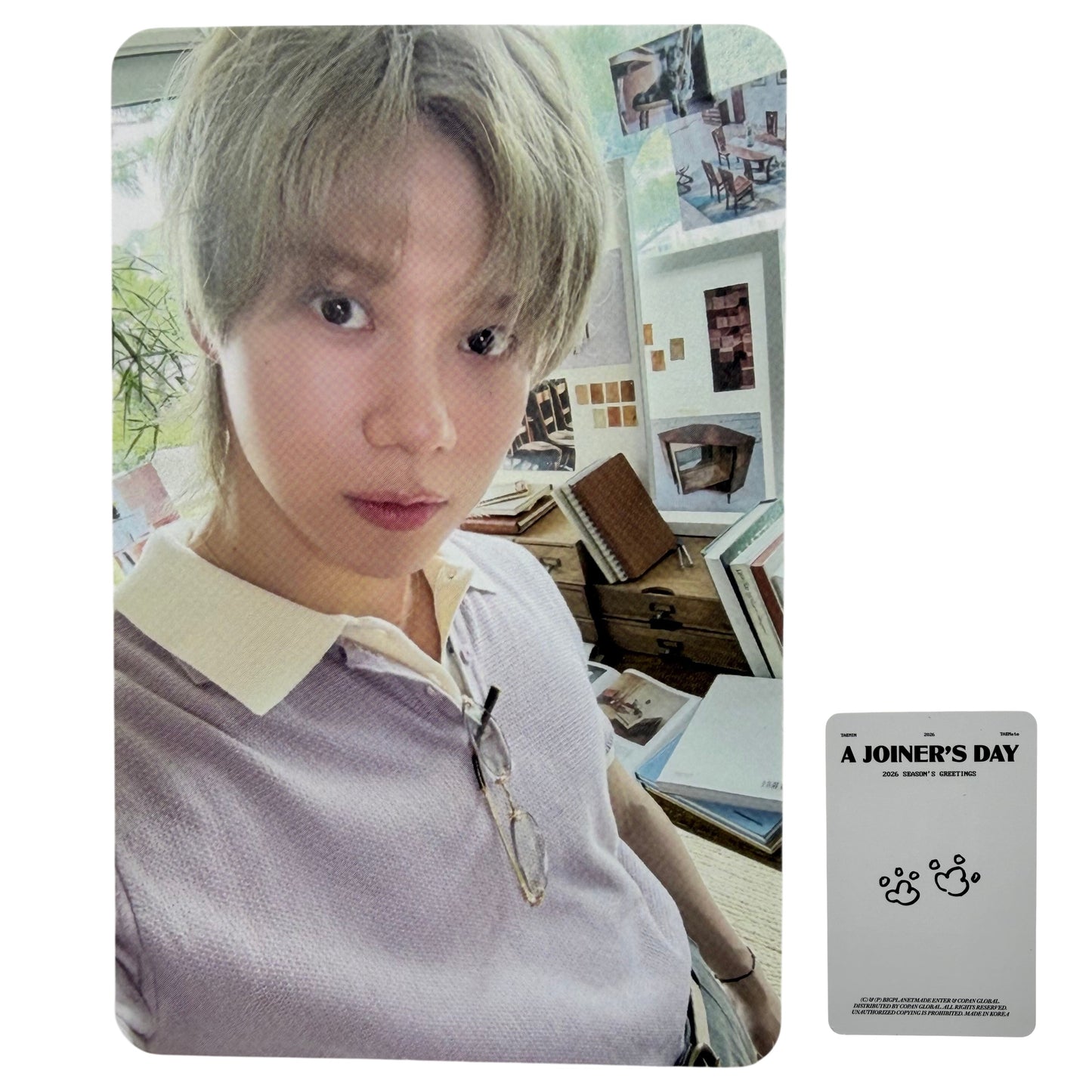 Taemin SHINee Official Photocard 2026 Season’s Greetings A Joiner’s Day 05