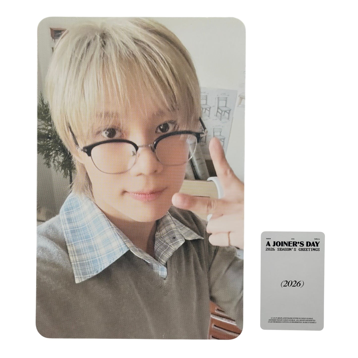 TAEMIN 2026 Season's Greeitng KTOWN4U Official Photocard 02