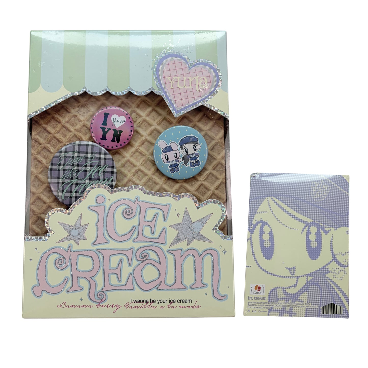 ITZY YUNA Ice Cream Mini Bag Version (MD Ver.)