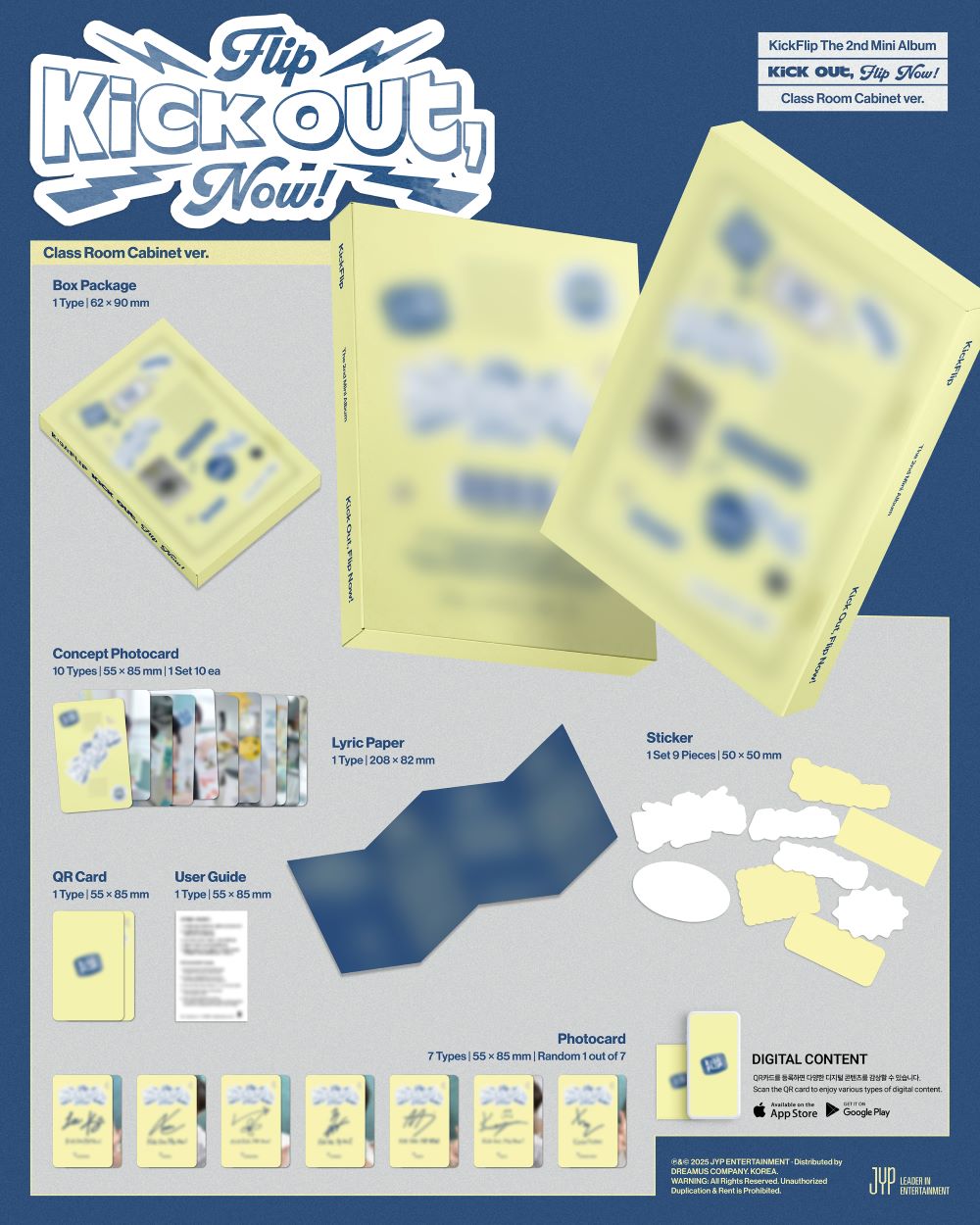 KickFlip – Kick Out, Flip Now! Class Room Cabinet Ver. (Platform)