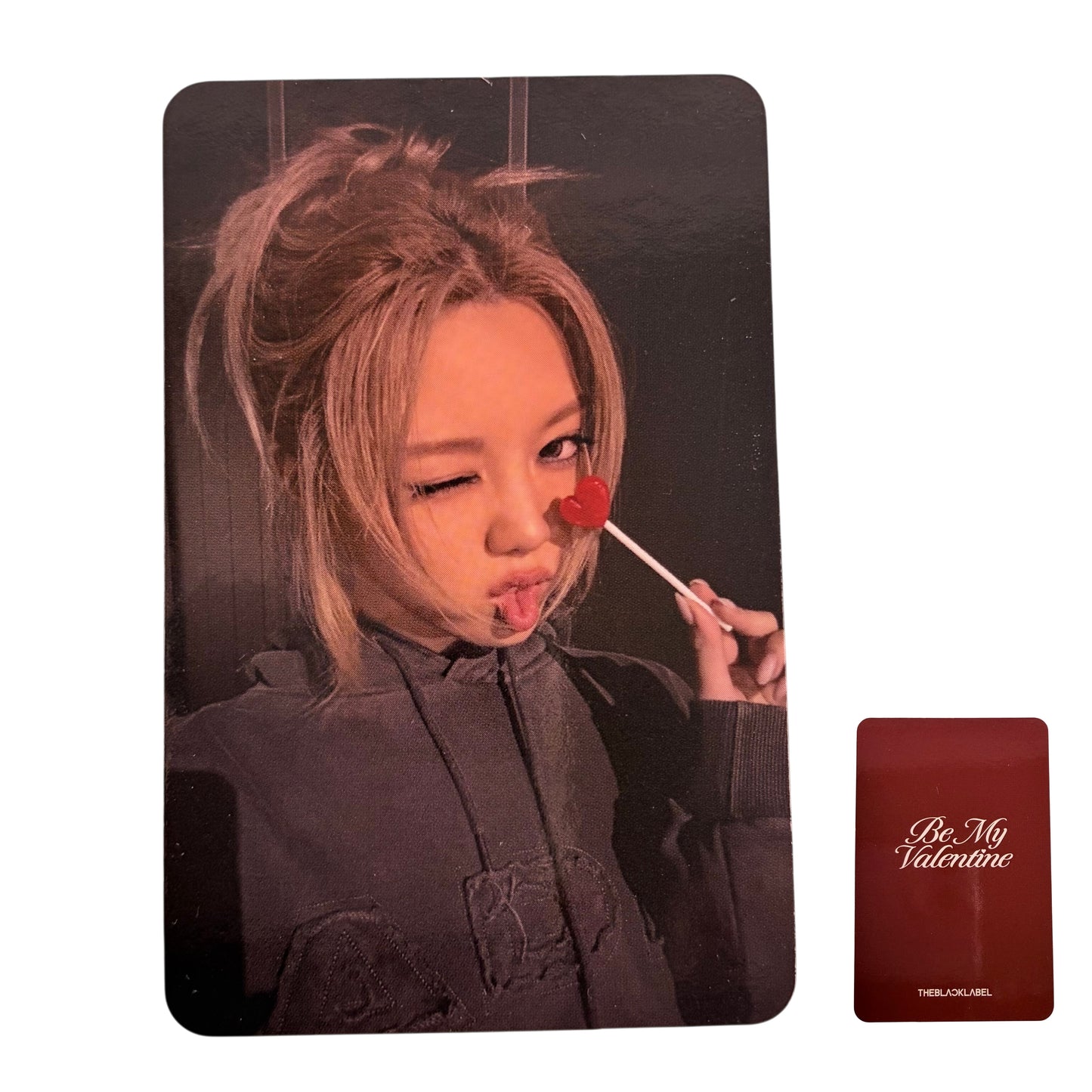 ALLDAY PROJECT Bailey 2026 Be My Valentine Official Random Scratch Card Photocard 01