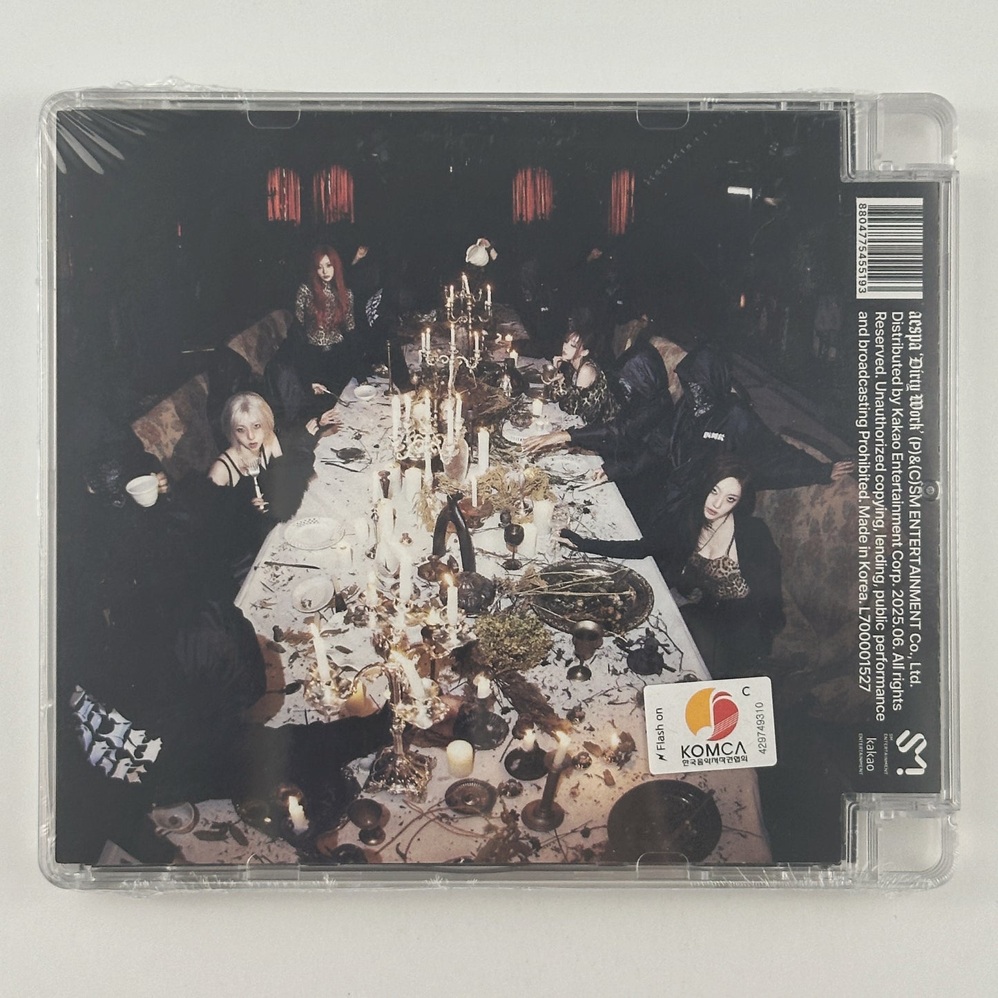 aespa - Single [Dirty Work] (Dirty Code Ver. A) – CD + Booklet + Photocard