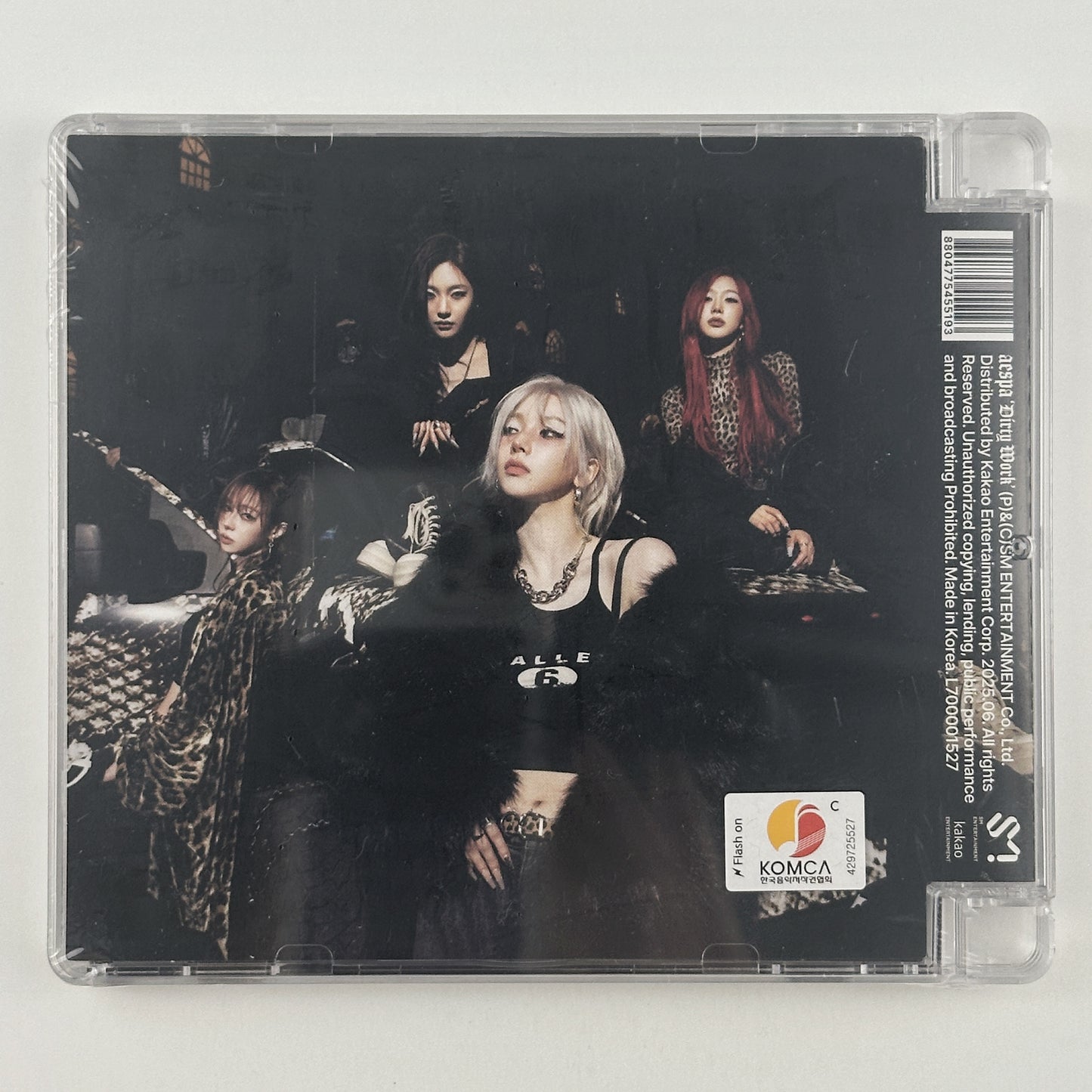aespa - Single [Dirty Work] (Dirty Code Ver. B) –  CD + Booklet + Photocard