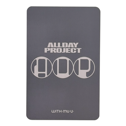 ALLDAY PROJECT 1st EP [WITHMUU] POB Exclusive Photocard - TARZZAN